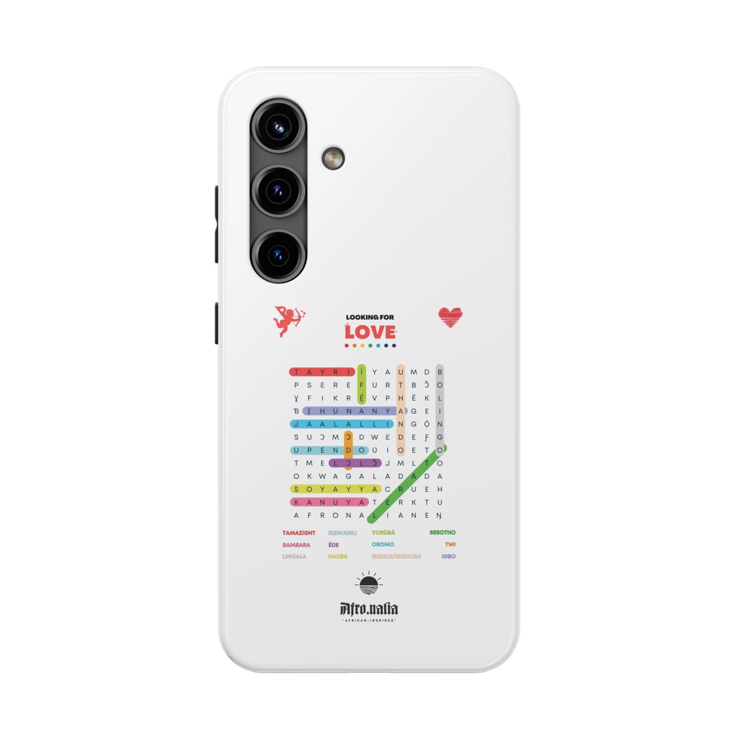 Looking for Love Phone Case - White