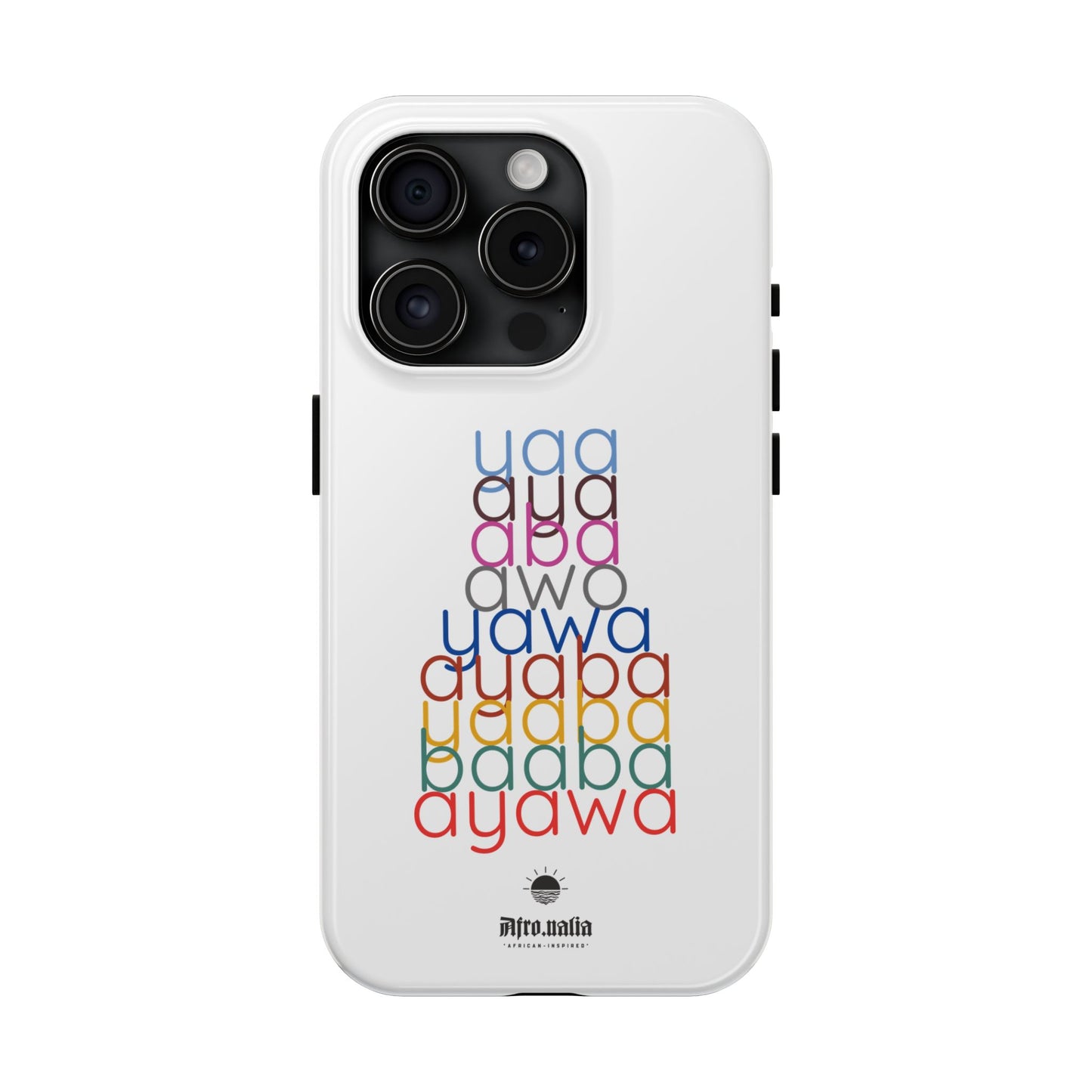 The Shapes of Yaa Tough Phone Cases