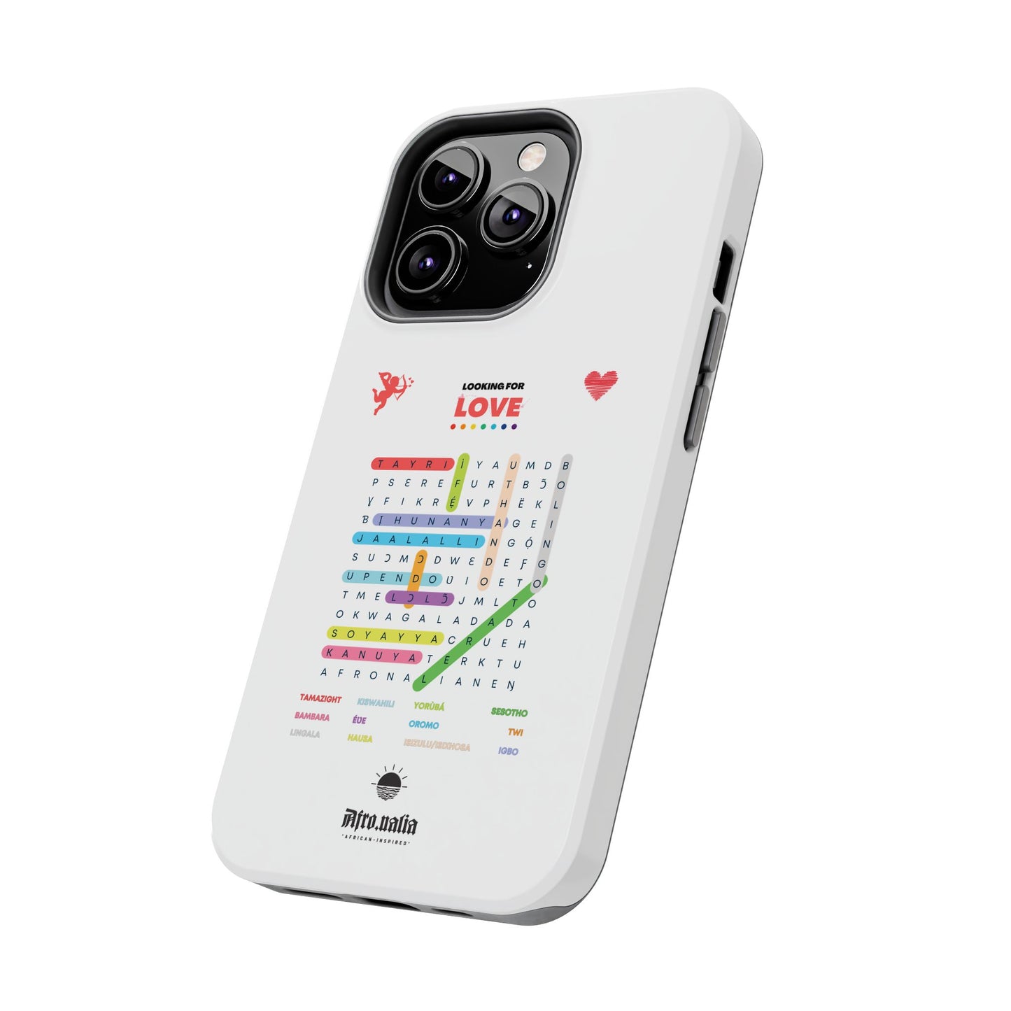 Looking for Love Phone Case - White