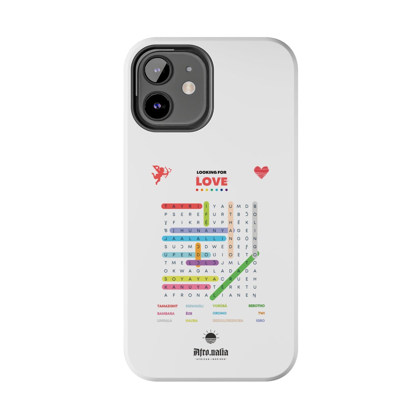 Looking for Love Phone Case - White