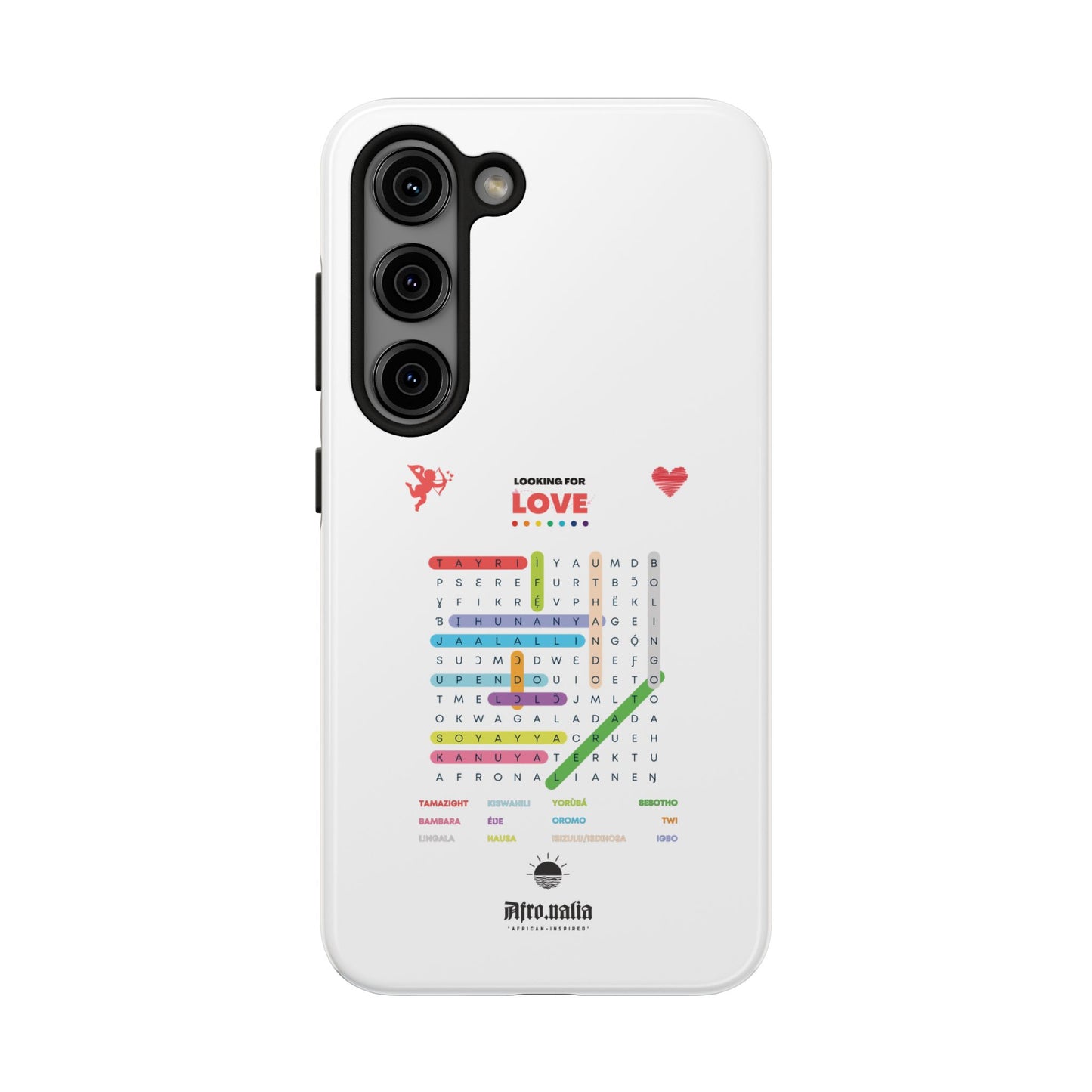 Looking for Love Phone Case - White
