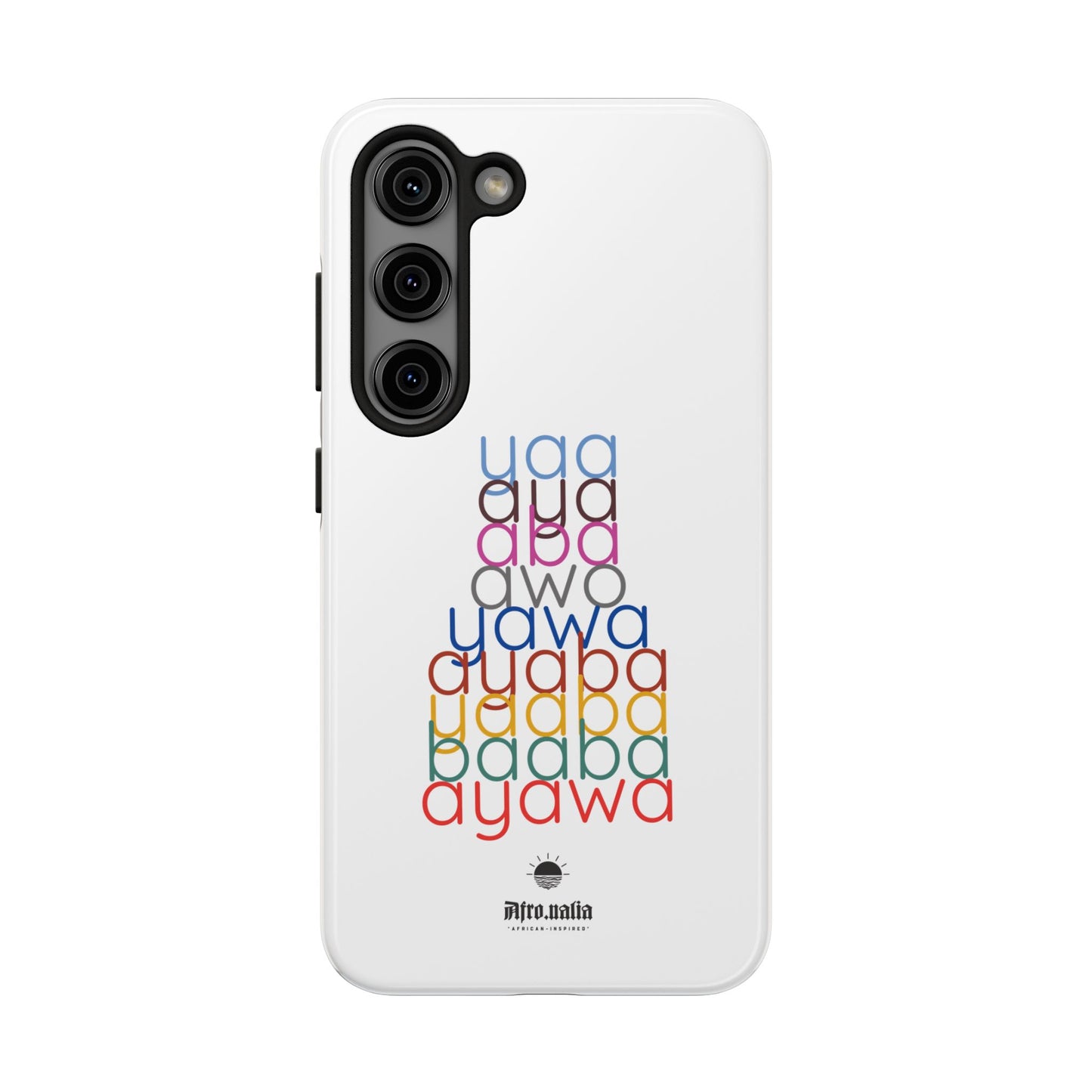The Shapes of Yaa Tough Phone Cases