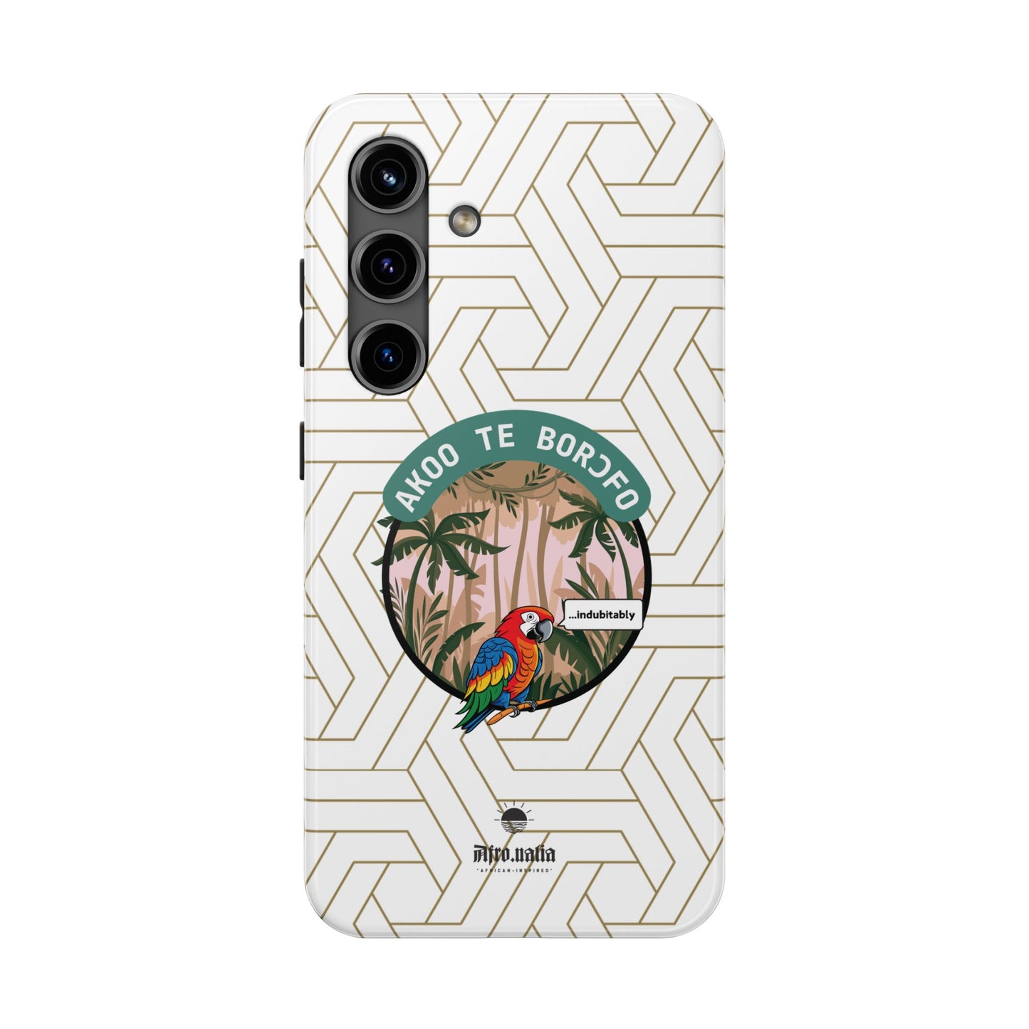 Akoo Te Borɔfo Tough Phone Cases