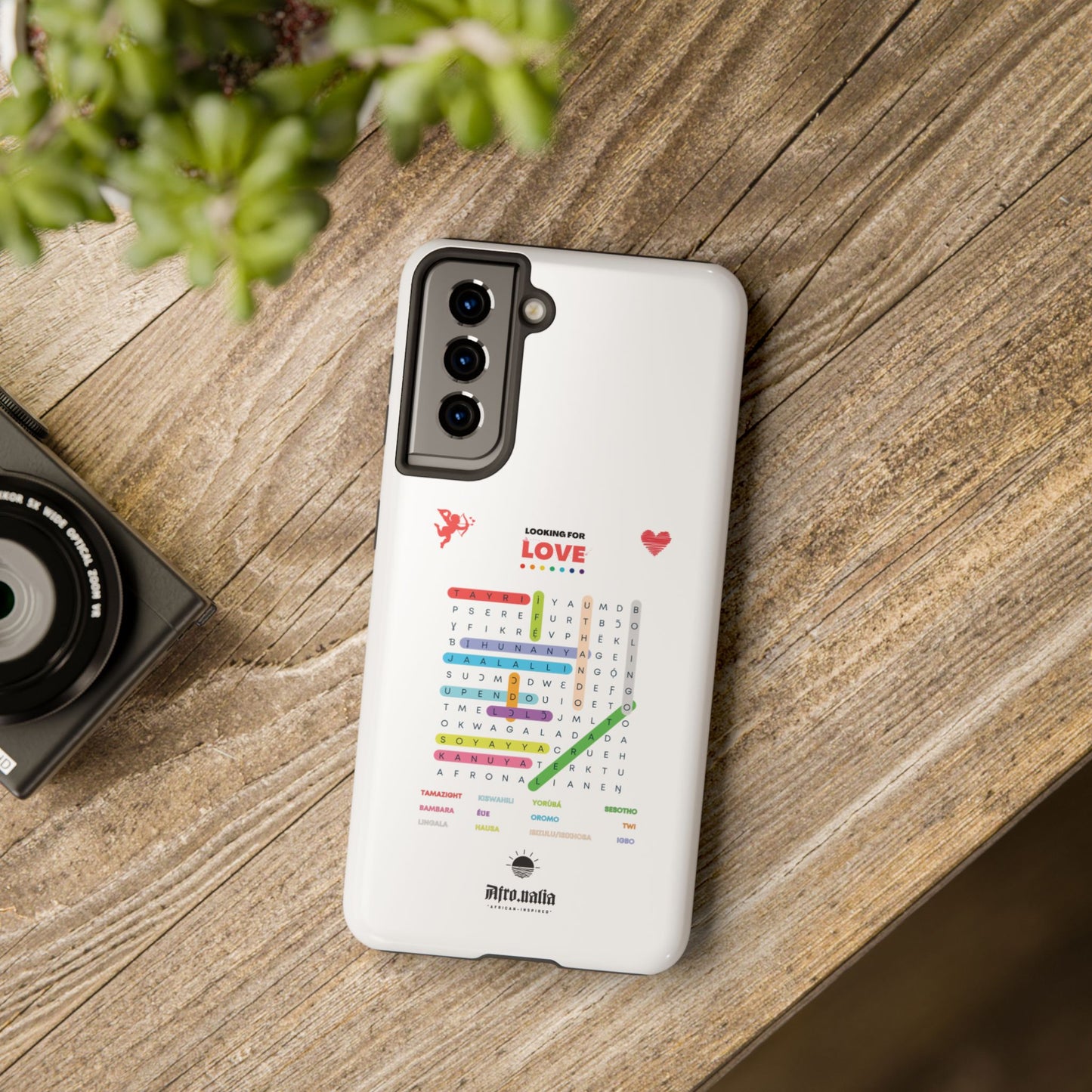Looking for Love Phone Case - White