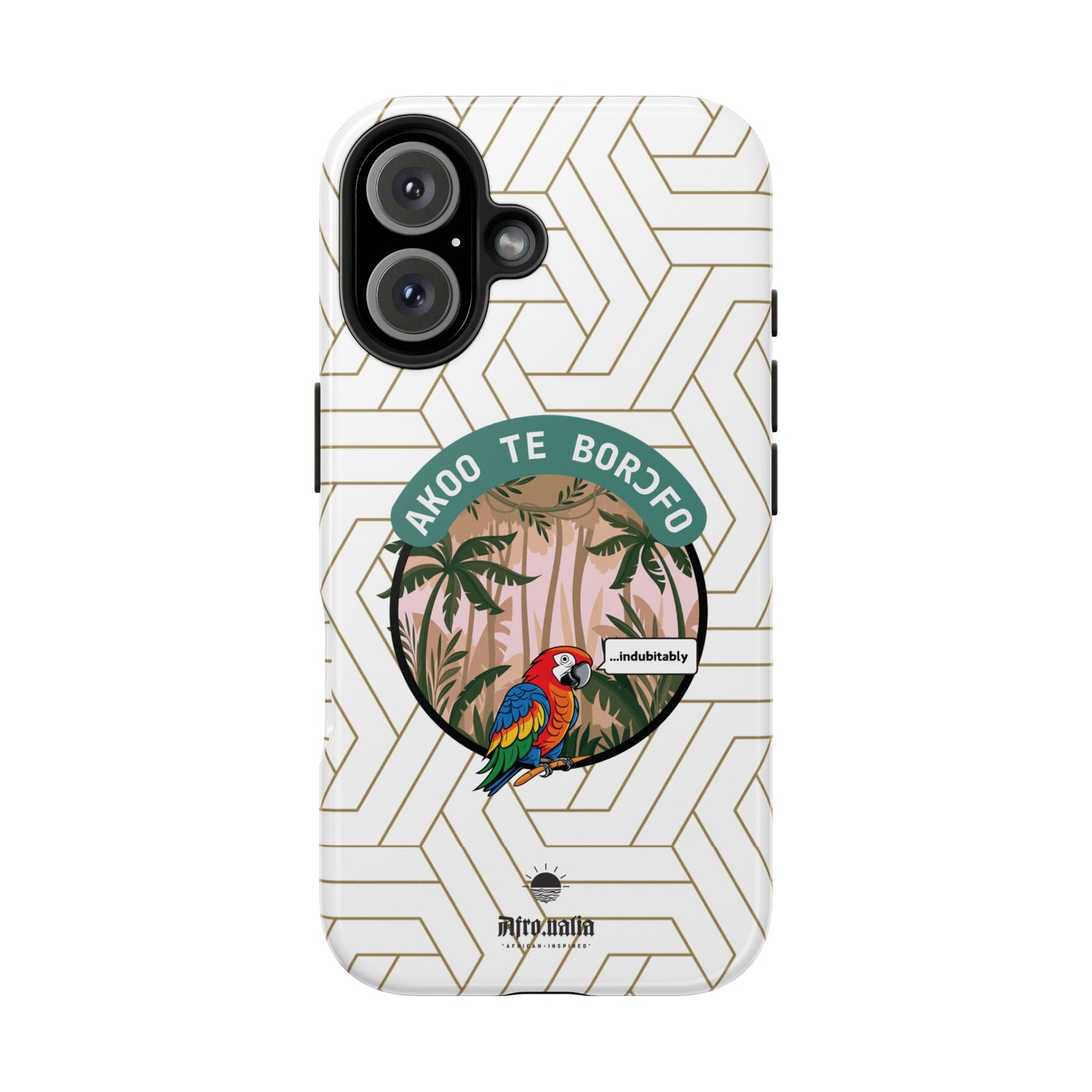 Akoo Te Borɔfo Tough Phone Cases