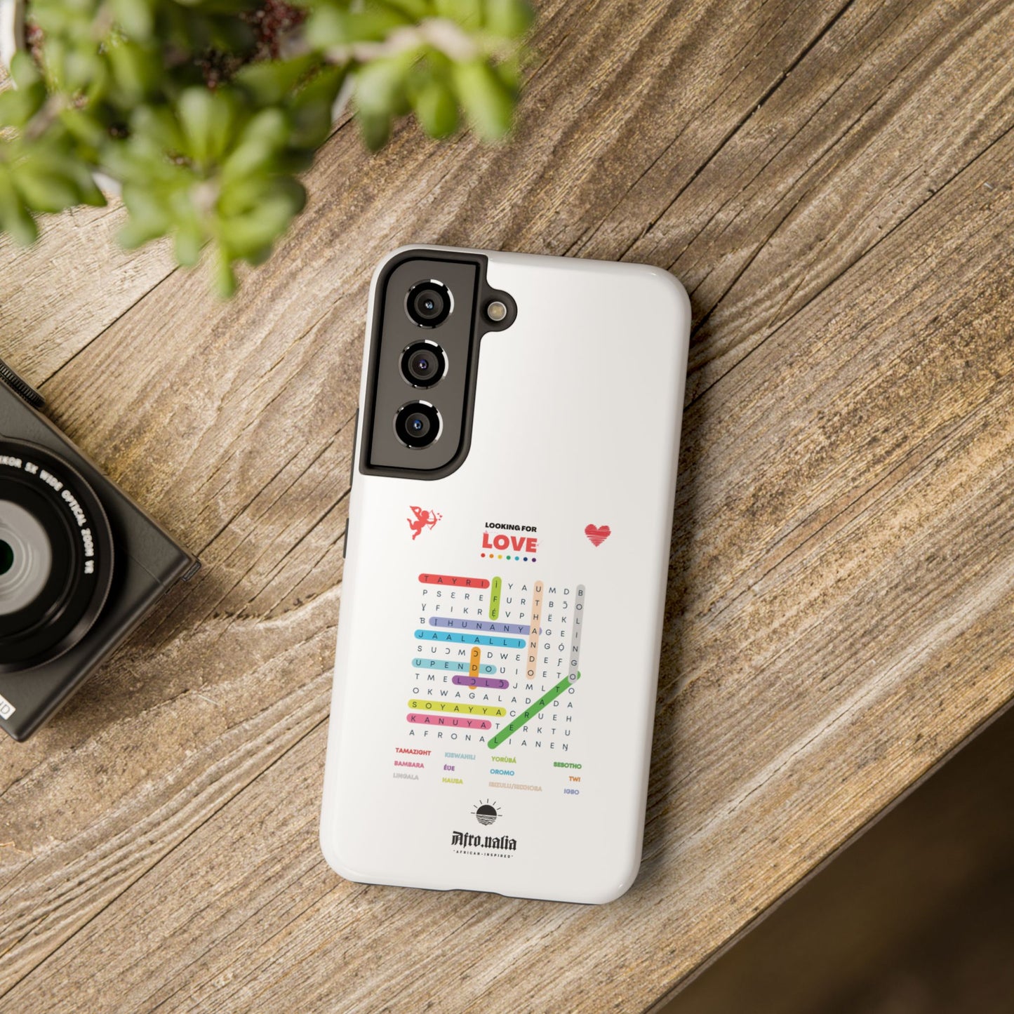 Looking for Love Phone Case - White