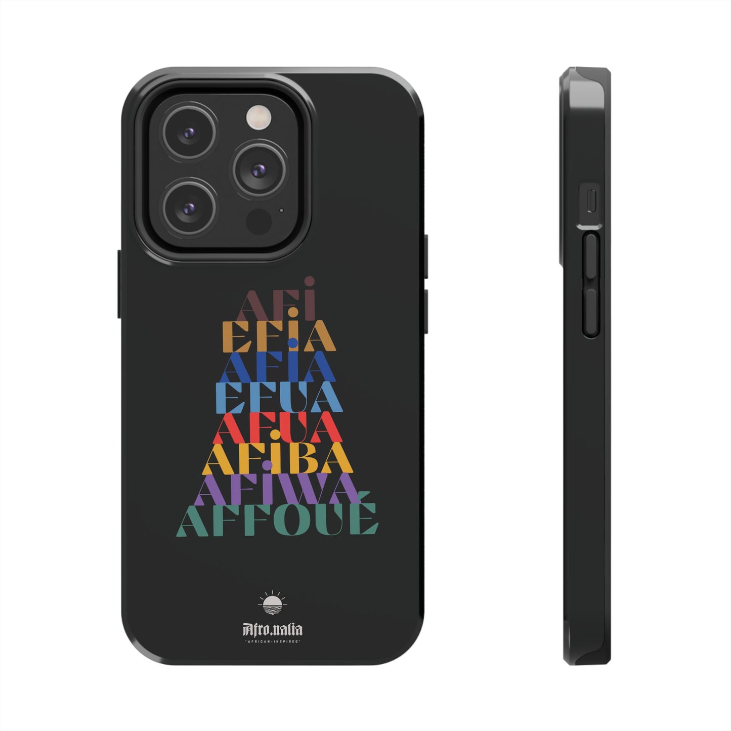 The Shapes of Afia Tough Phone Cases