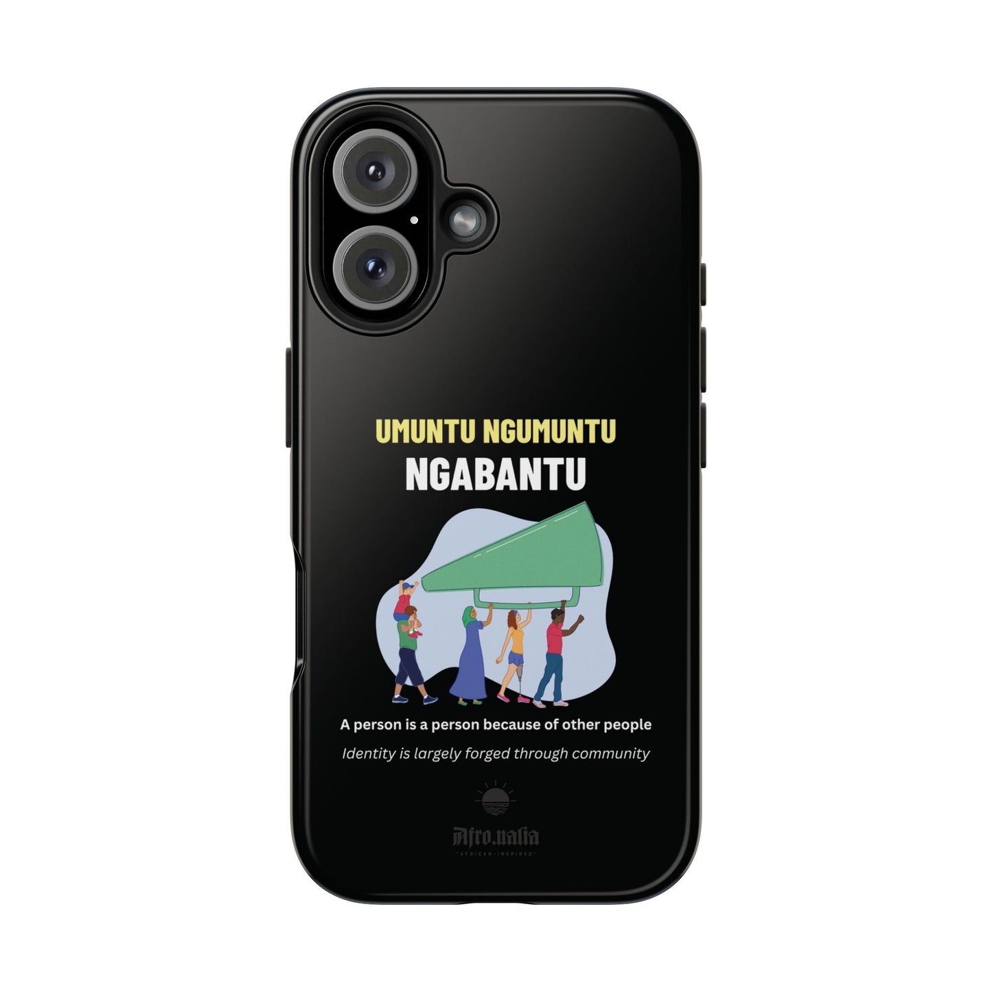 Umuntu Tough Phone Cases
