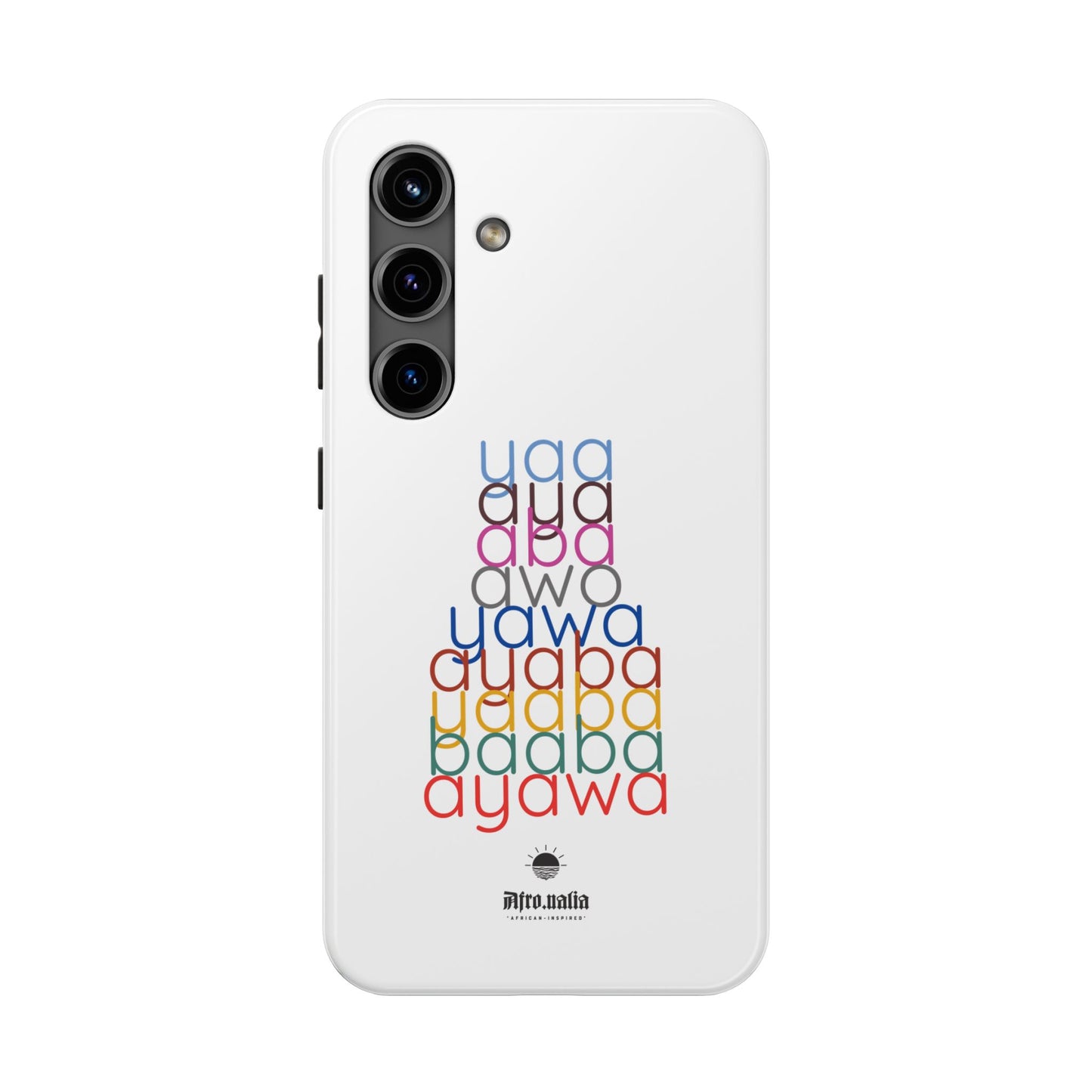 The Shapes of Yaa Tough Phone Cases