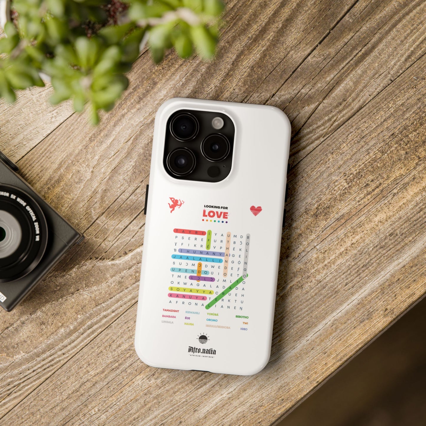 Looking for Love Phone Case - White
