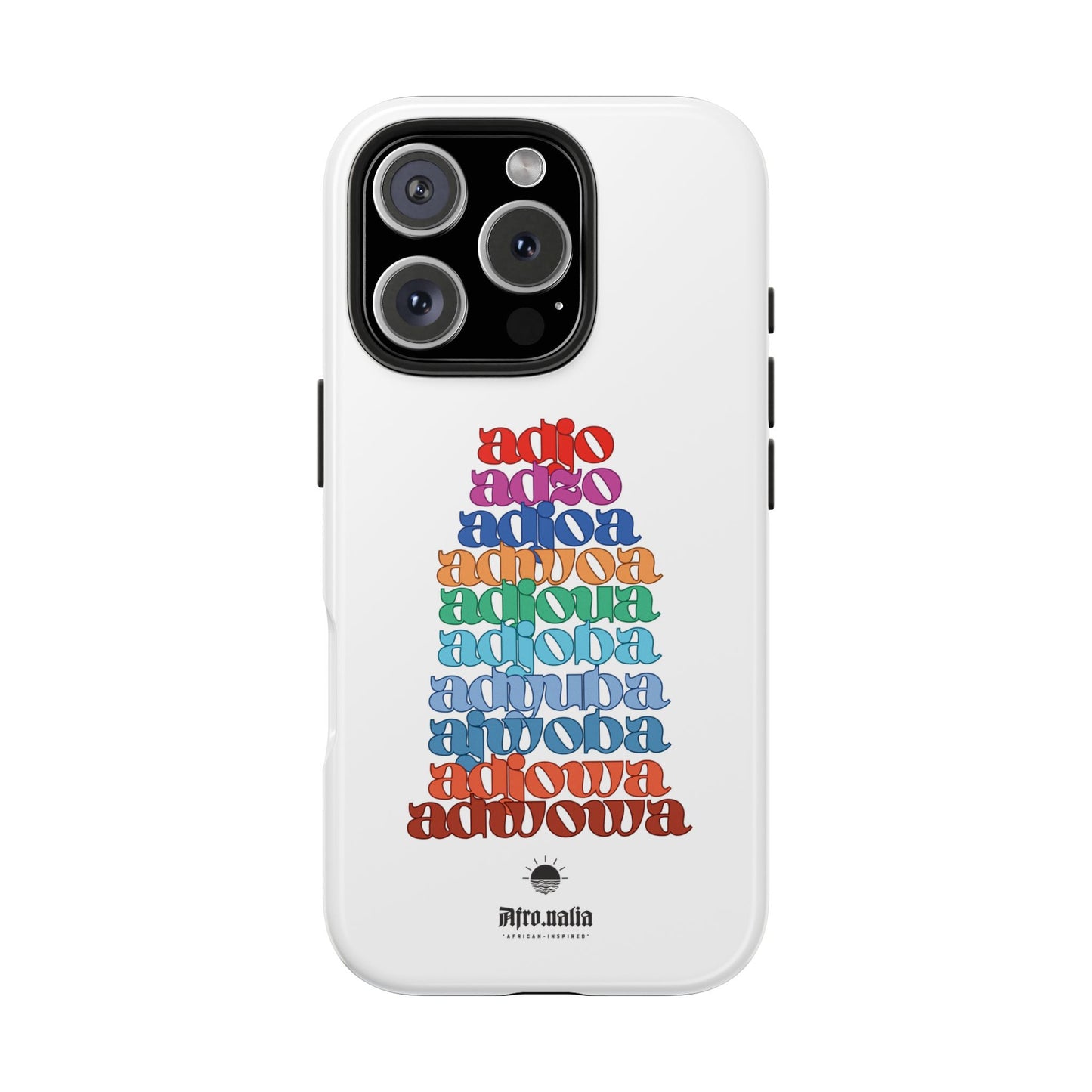 The Shapes of Adwoa Tough Phone Cases