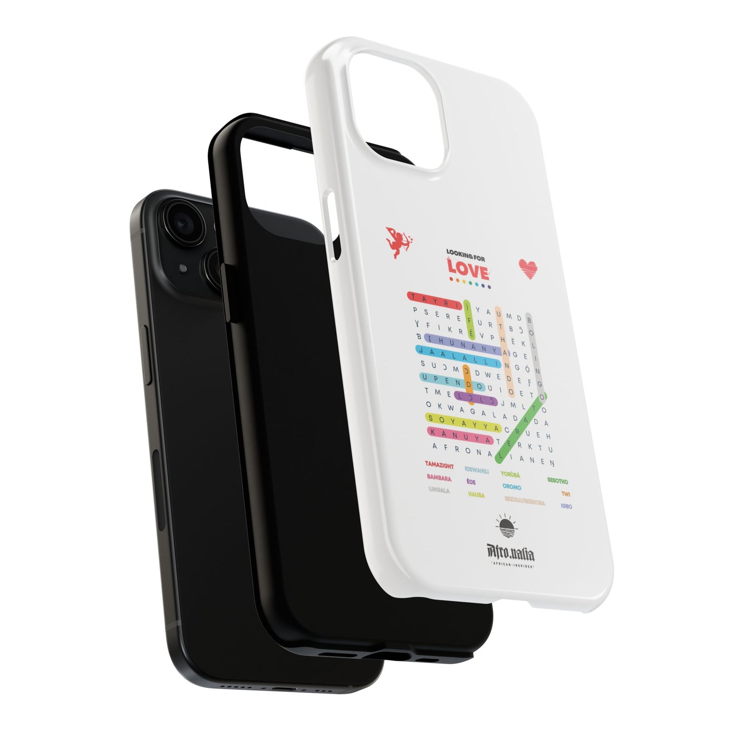 Looking for Love Phone Case - White