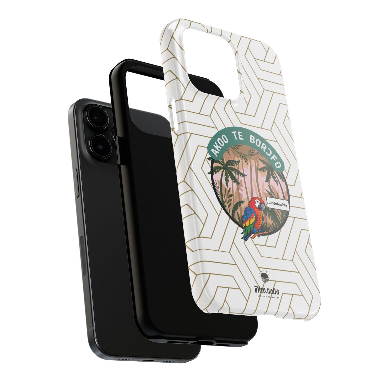 Akoo Te Borɔfo Tough Phone Cases