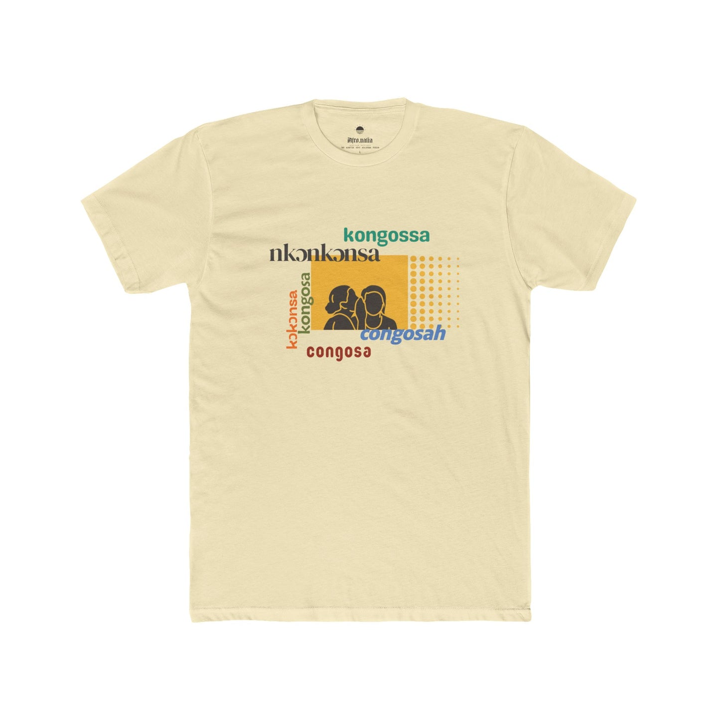 Nkɔnkɔnsa Cotton Crew T-shirt