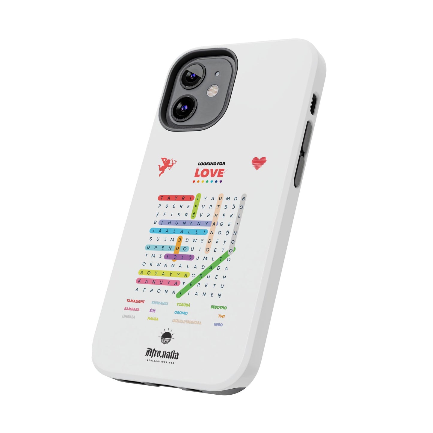 Looking for Love Phone Case - White