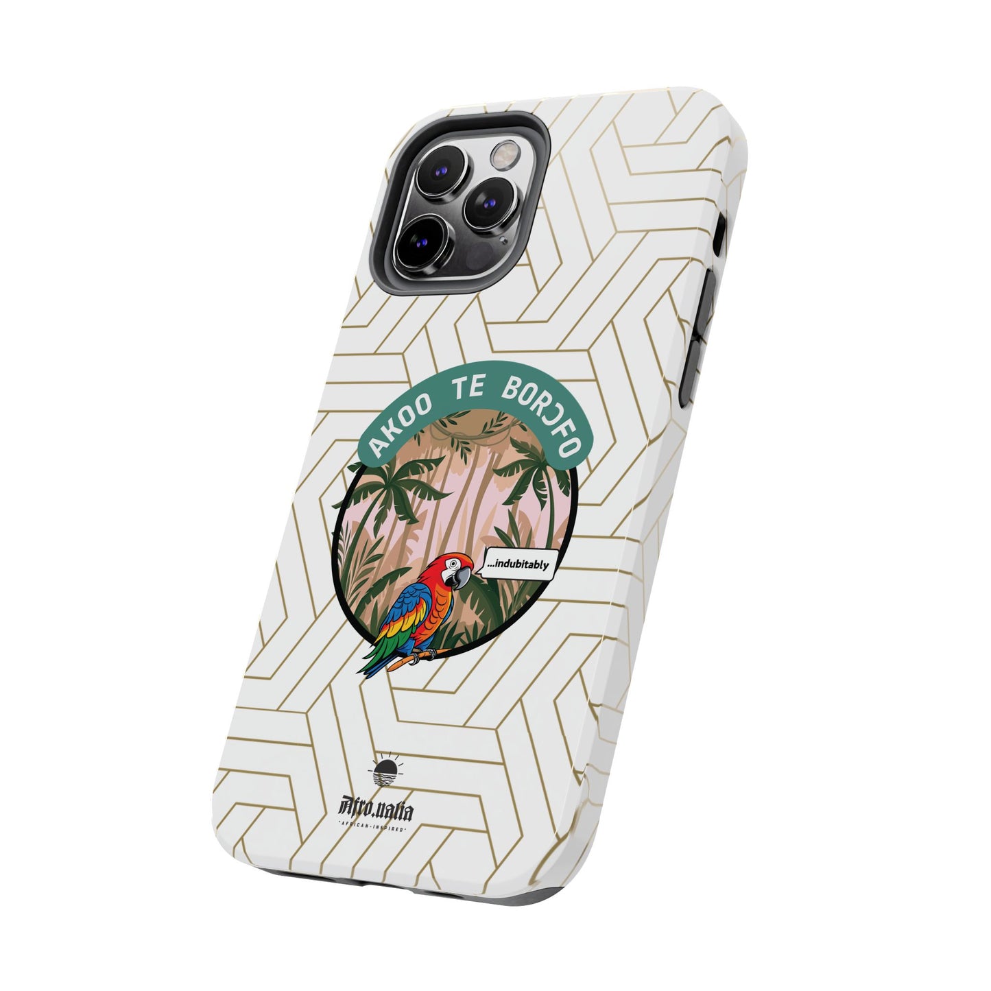 Akoo Te Borɔfo Tough Phone Cases