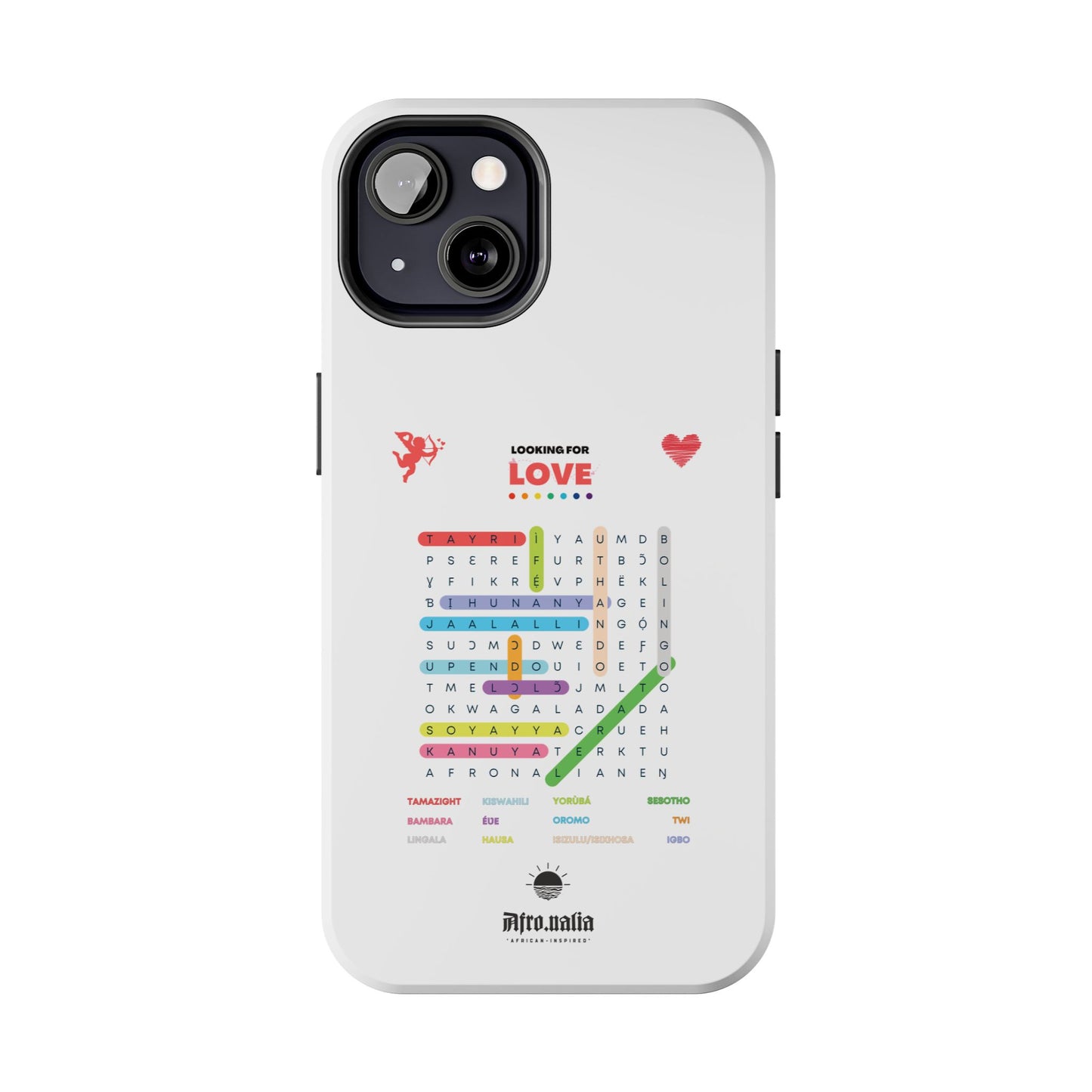 Looking for Love Phone Case - White