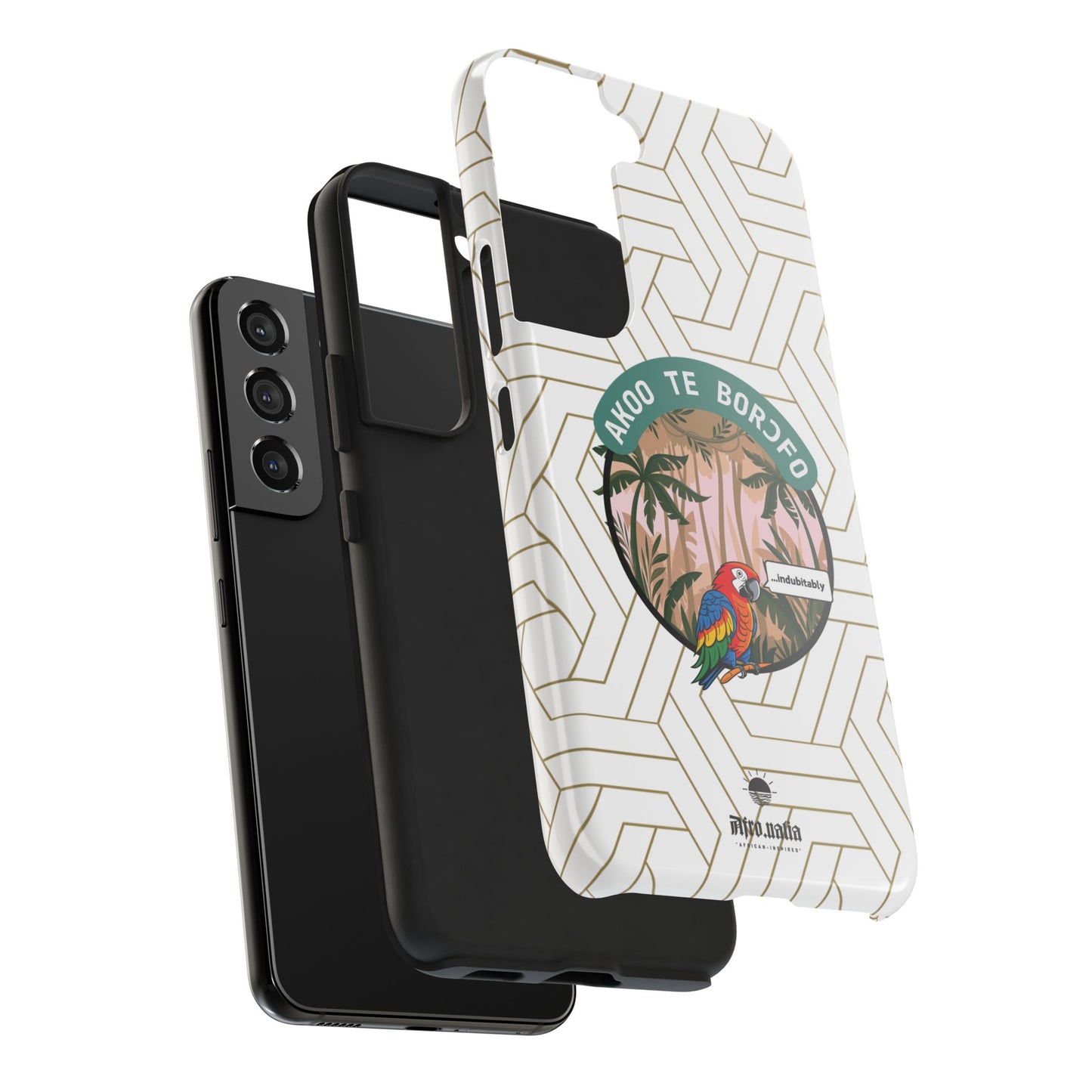 Akoo Te Borɔfo Tough Phone Cases