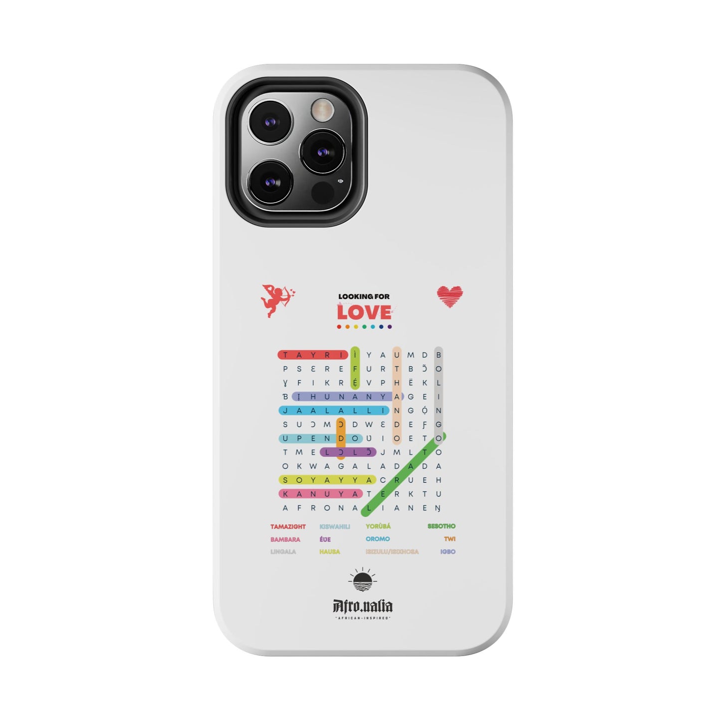 Looking for Love Phone Case - White