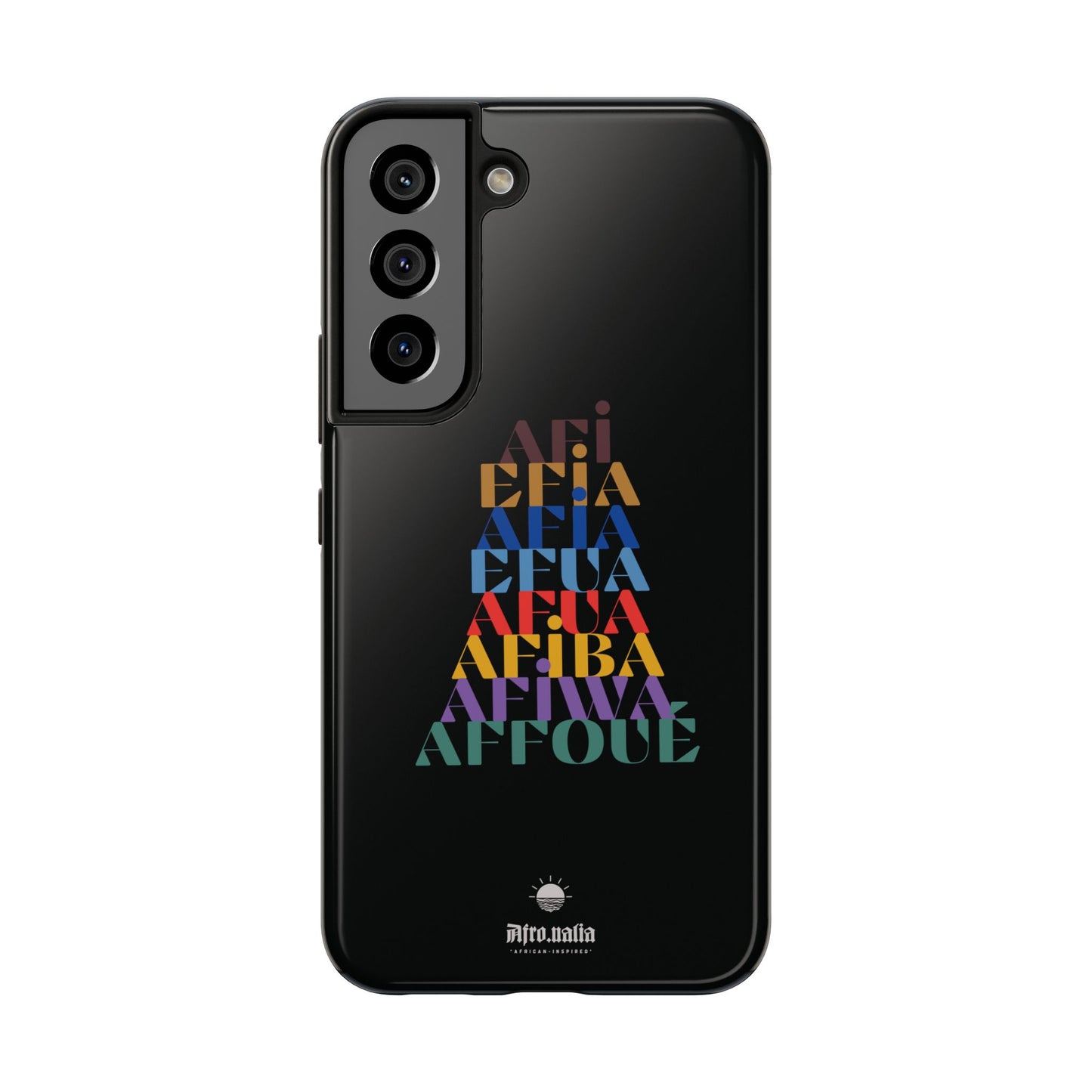 The Shapes of Afia Tough Phone Cases
