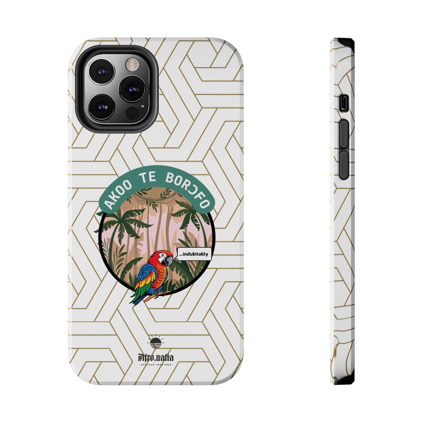 Akoo Te Borɔfo Tough Phone Cases