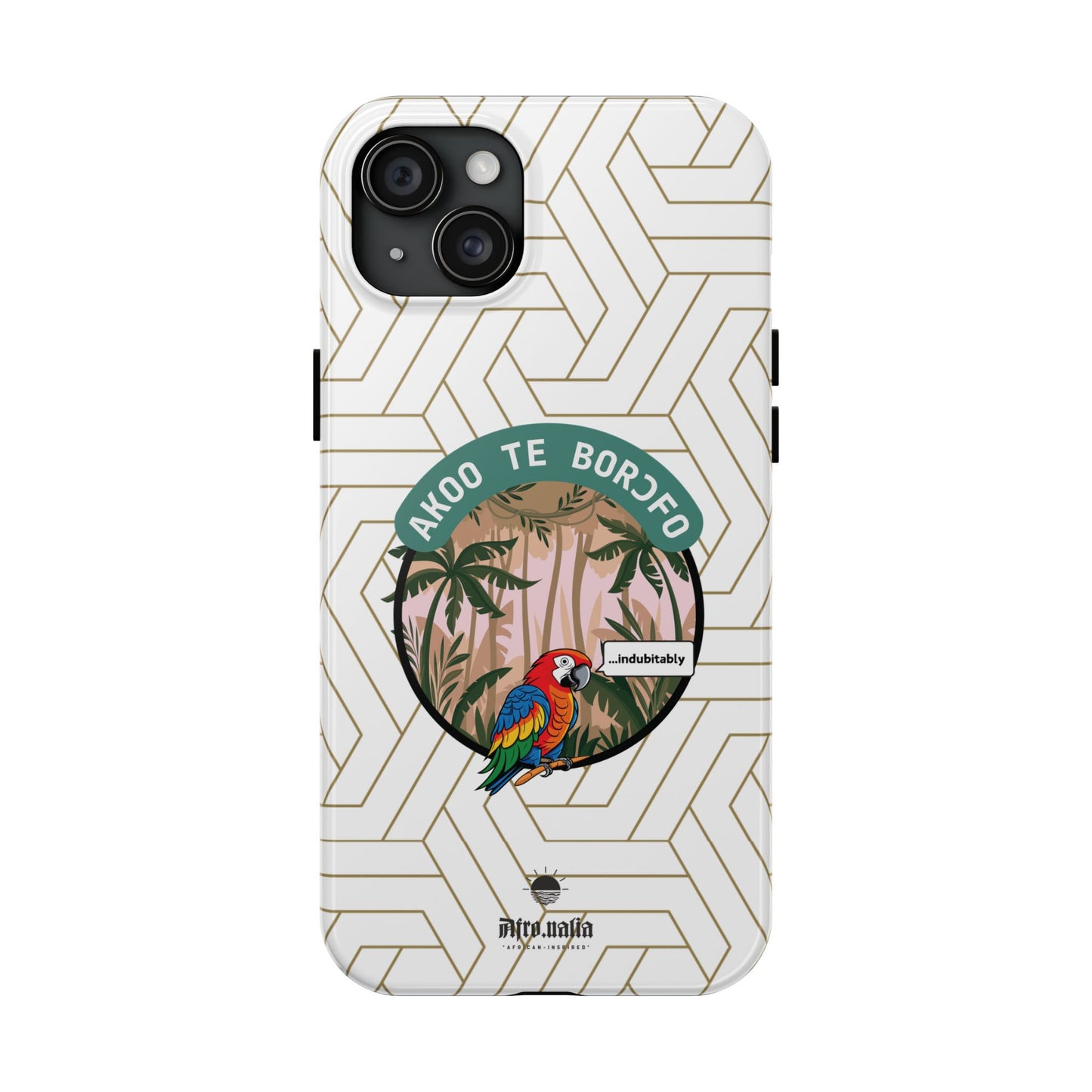 Akoo Te Borɔfo Tough Phone Cases