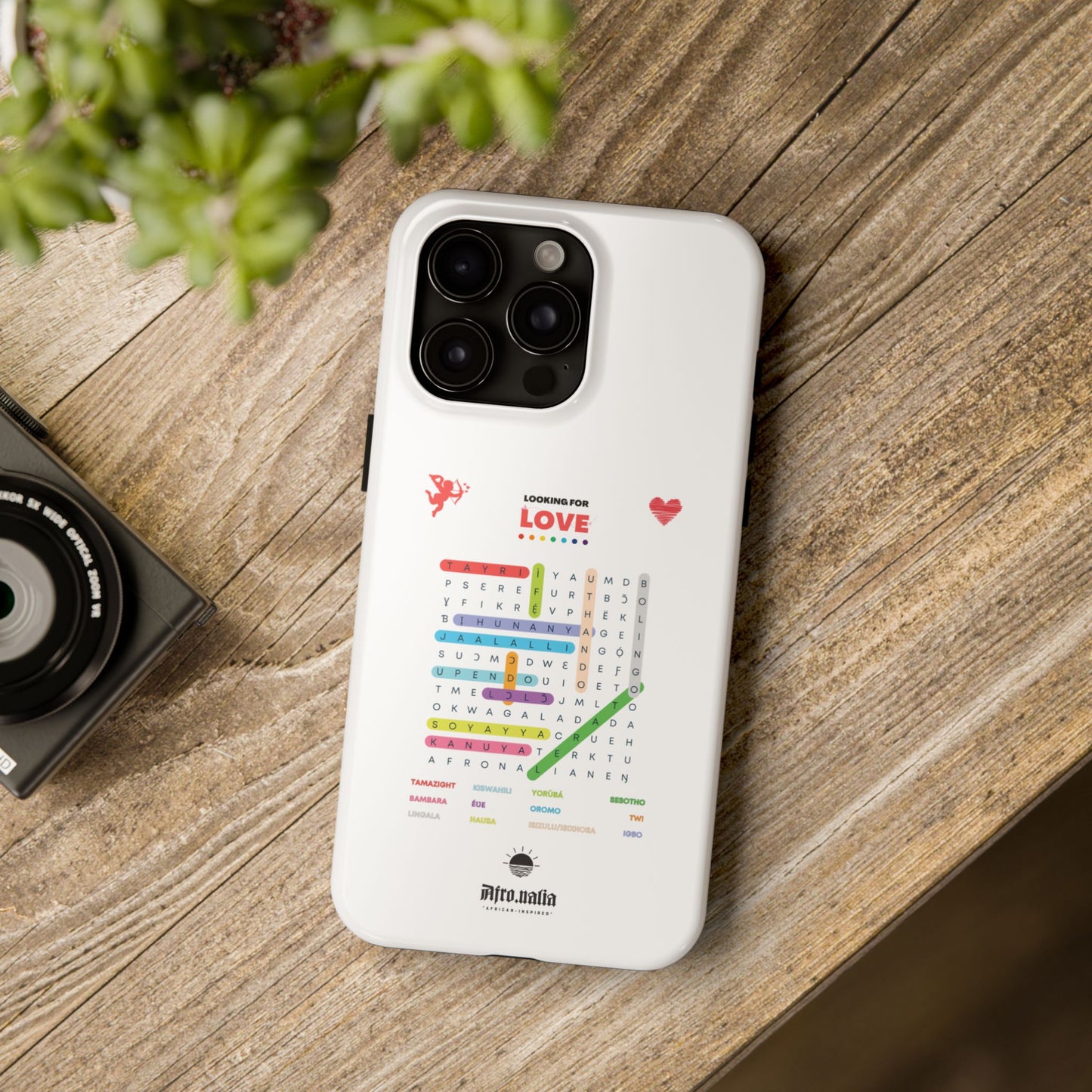 Looking for Love Phone Case - White