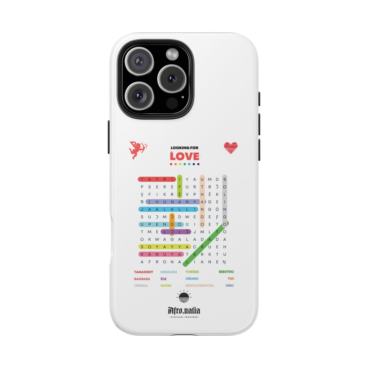 Looking for Love Phone Case - White
