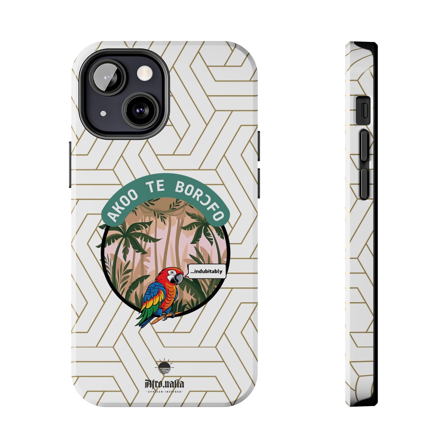 Akoo Te Borɔfo Tough Phone Cases