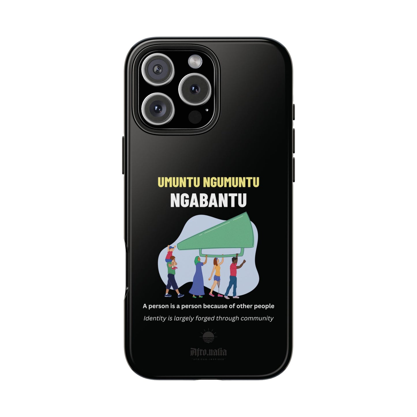 Umuntu Tough Phone Cases