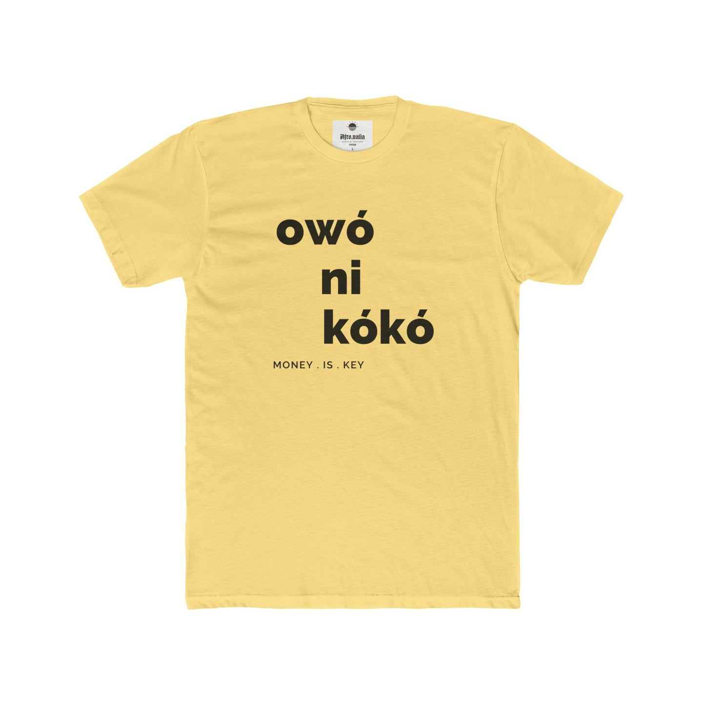 Owó ni Kókó Cotton Crew T-shirt
