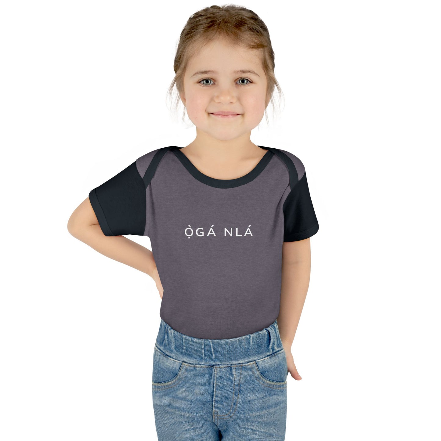 Oga Nla Infant Baby Rib Bodysuit