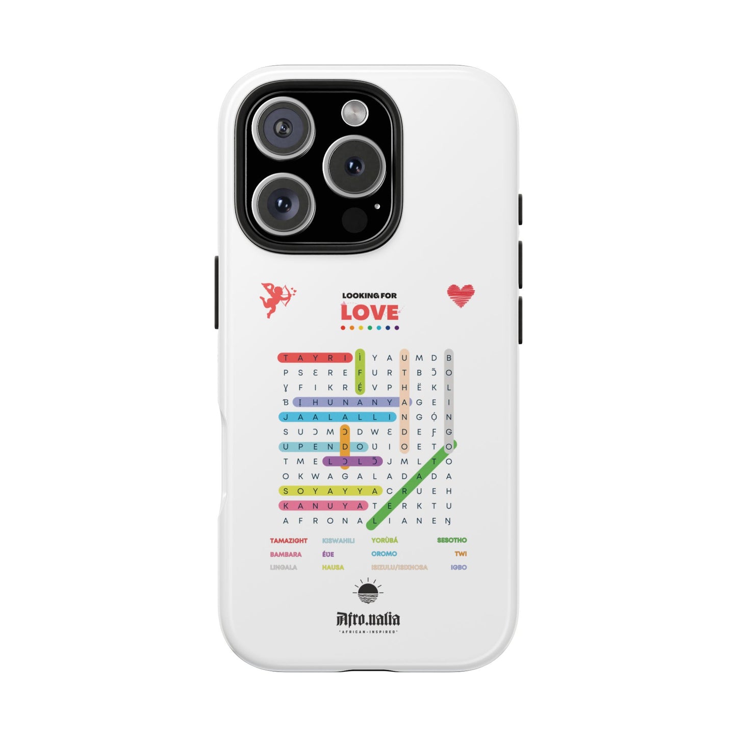 Looking for Love Phone Case - White