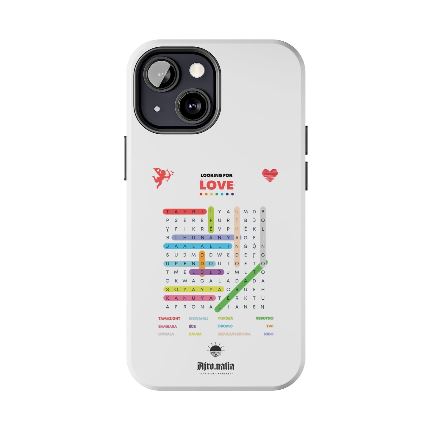 Looking for Love Phone Case - White