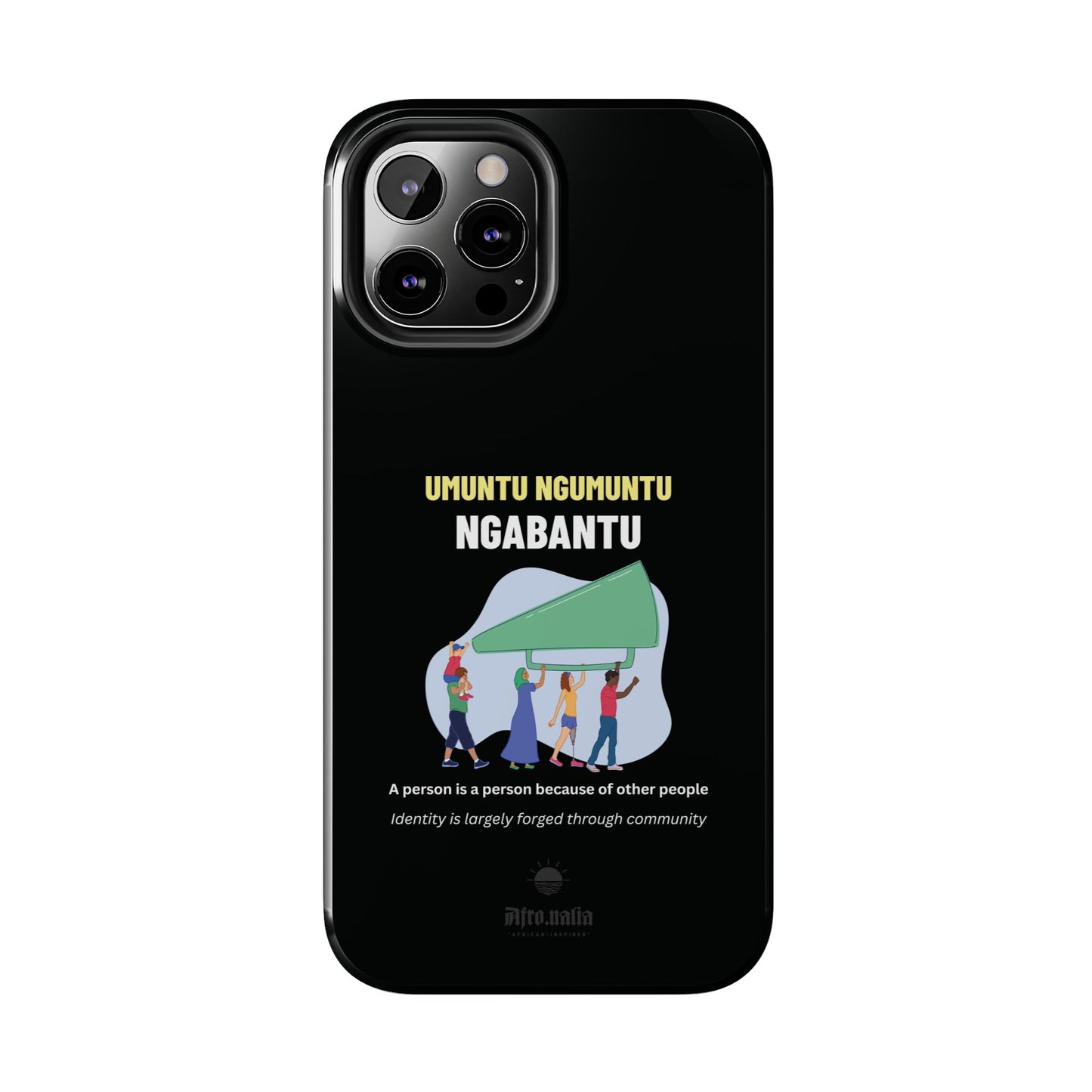 Umuntu Tough Phone Cases