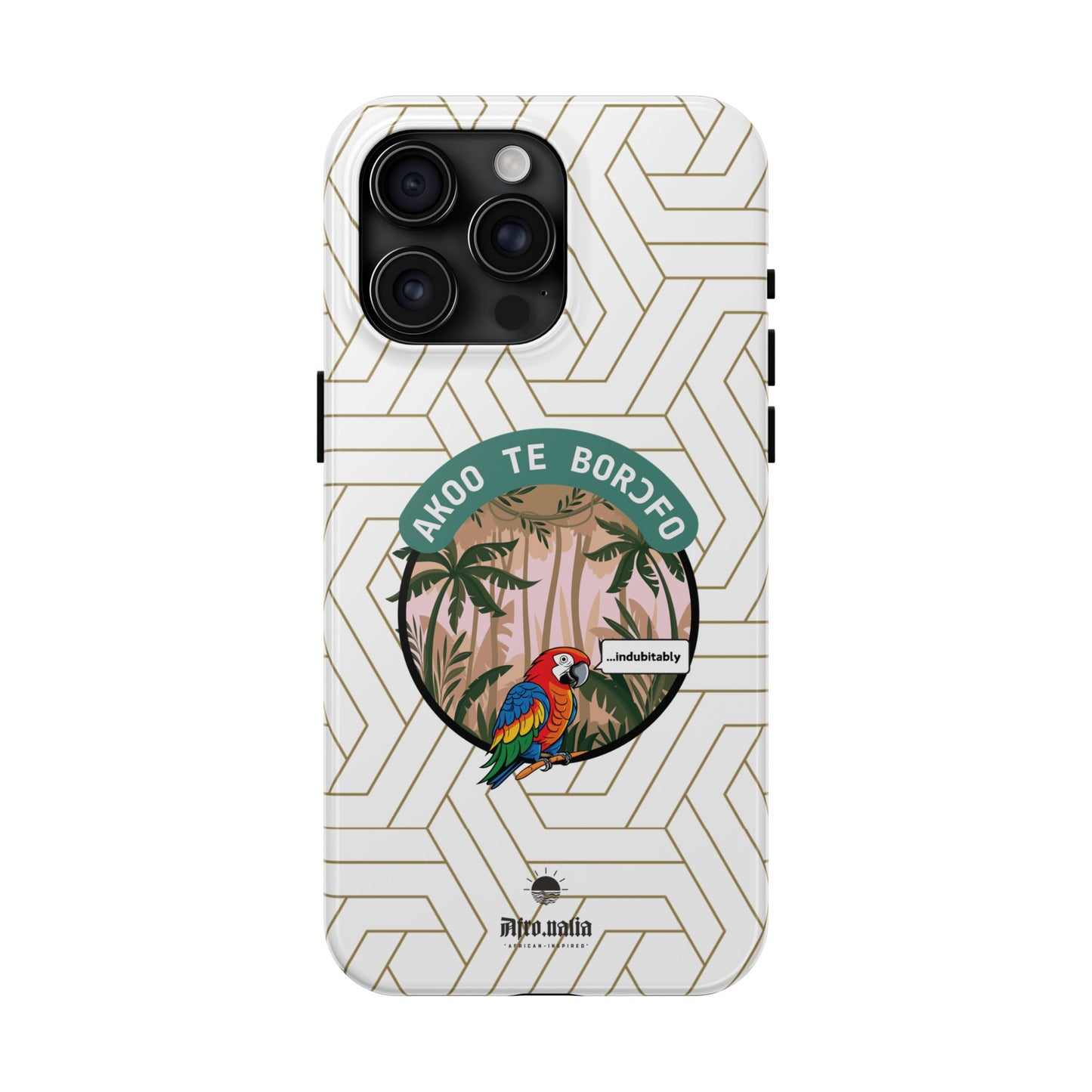 Akoo Te Borɔfo Tough Phone Cases