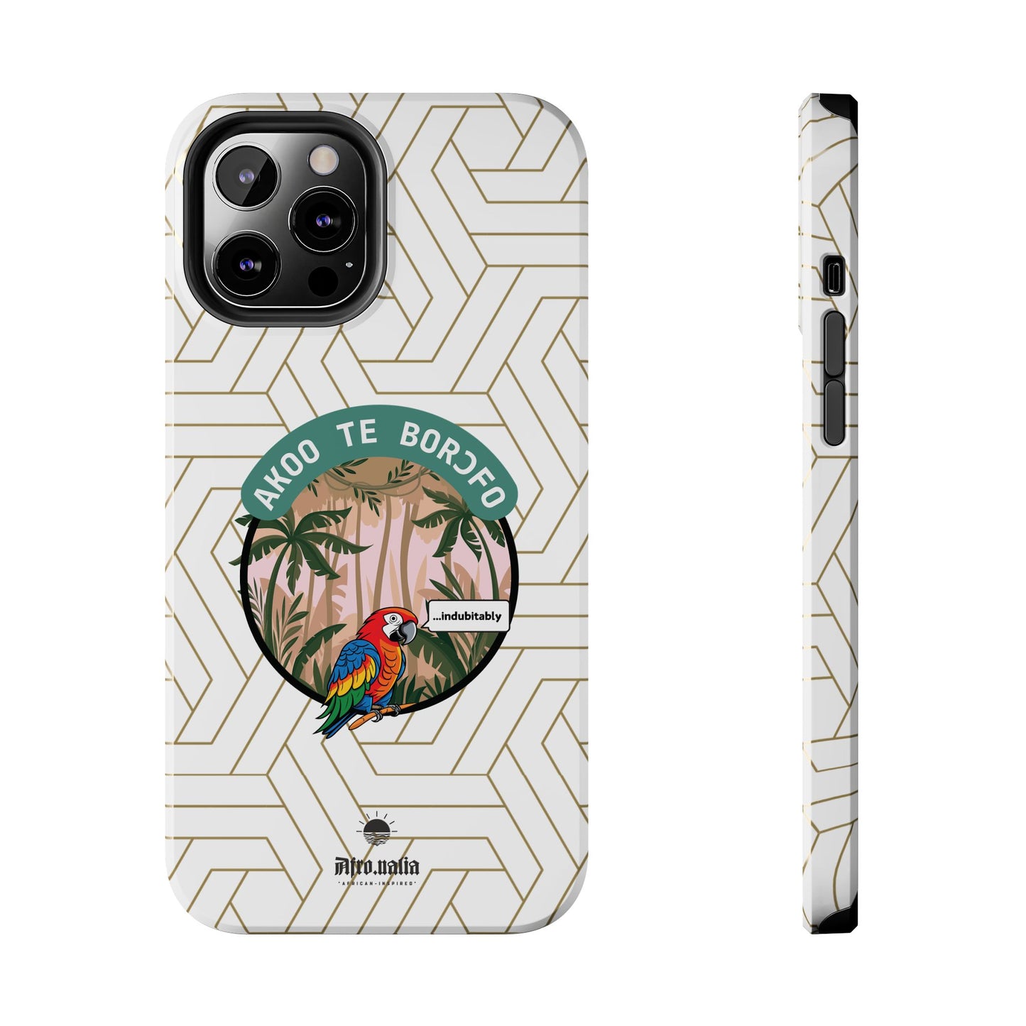 Akoo Te Borɔfo Tough Phone Cases
