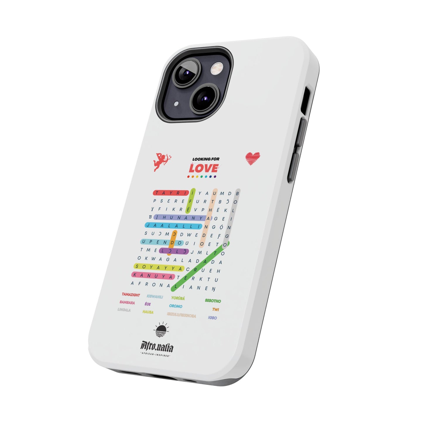 Looking for Love Phone Case - White
