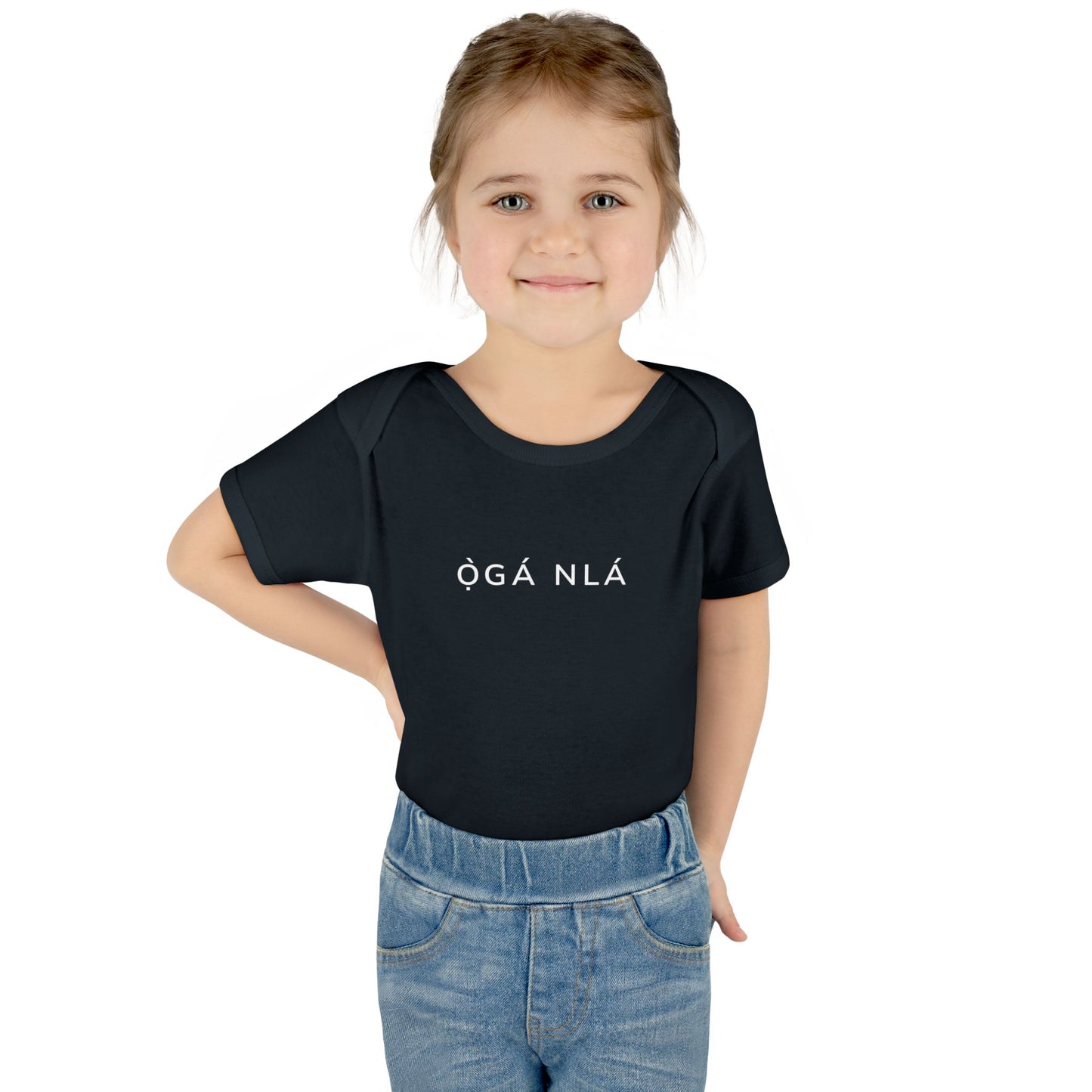 Oga Nla Infant Baby Rib Bodysuit
