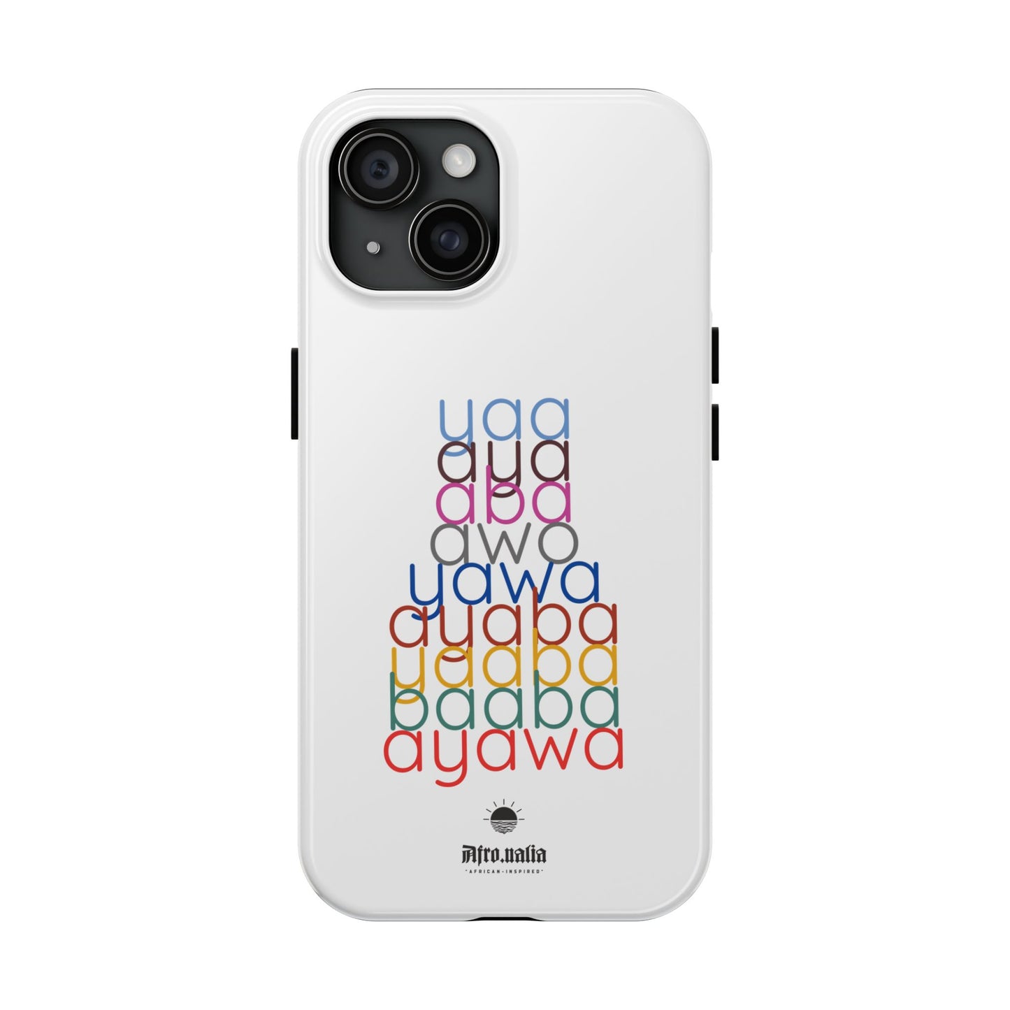 The Shapes of Yaa Tough Phone Cases
