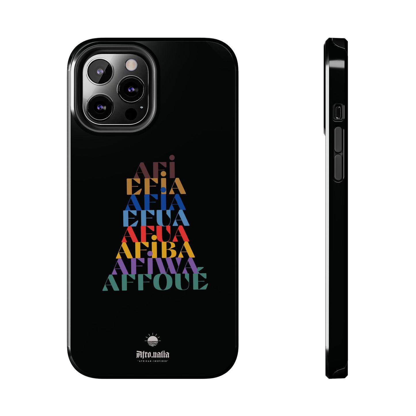 The Shapes of Afia Tough Phone Cases