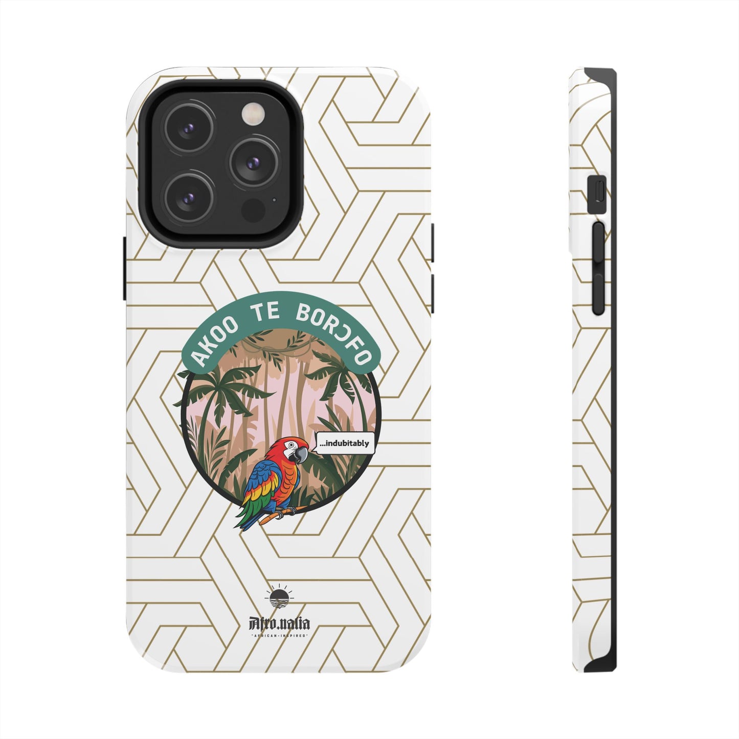 Akoo Te Borɔfo Tough Phone Cases