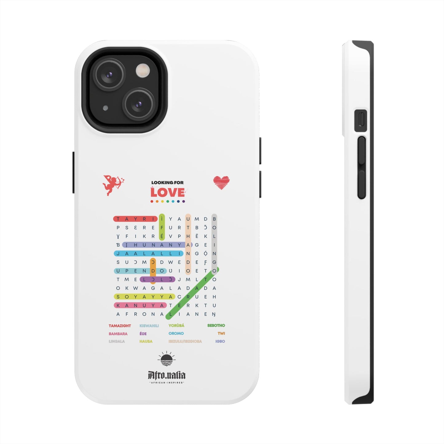 Looking for Love Phone Case - White