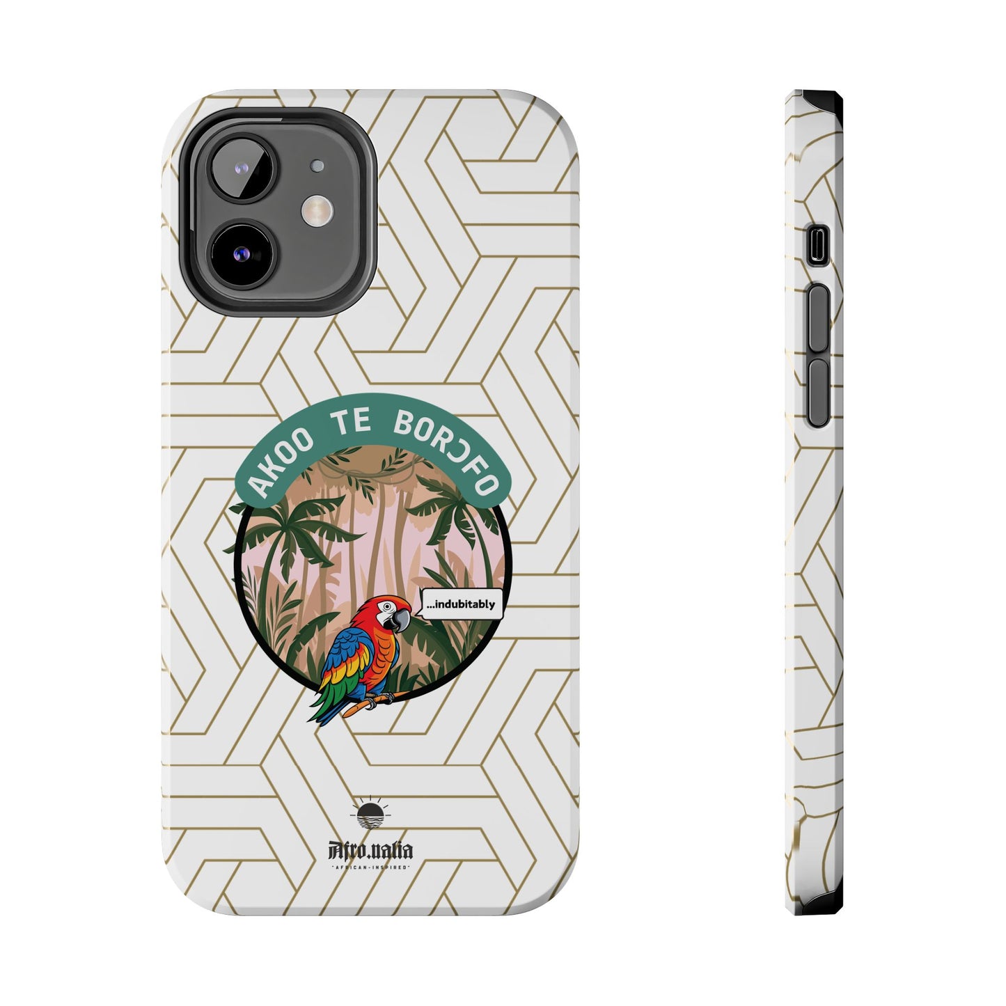 Akoo Te Borɔfo Tough Phone Cases