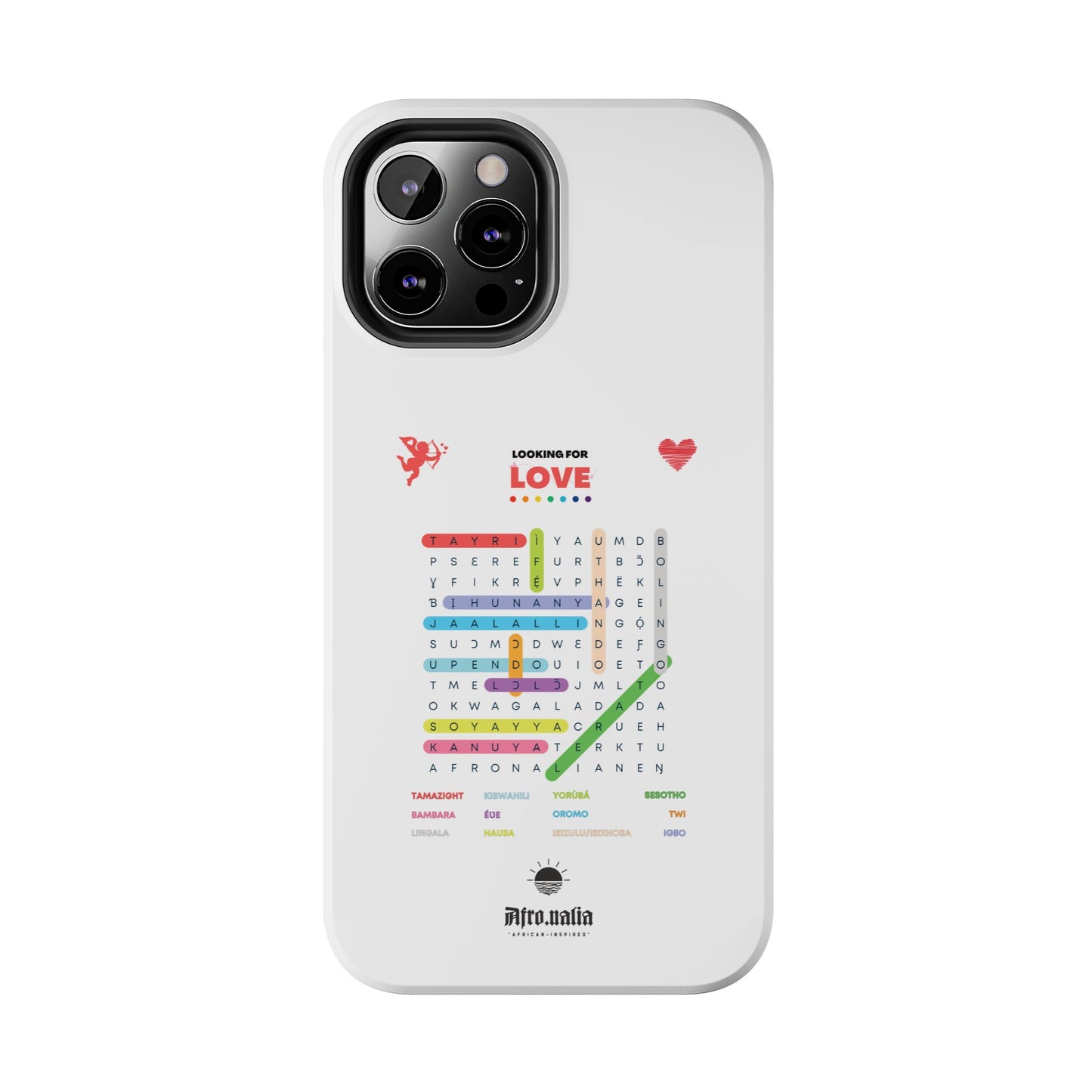 Looking for Love Phone Case - White