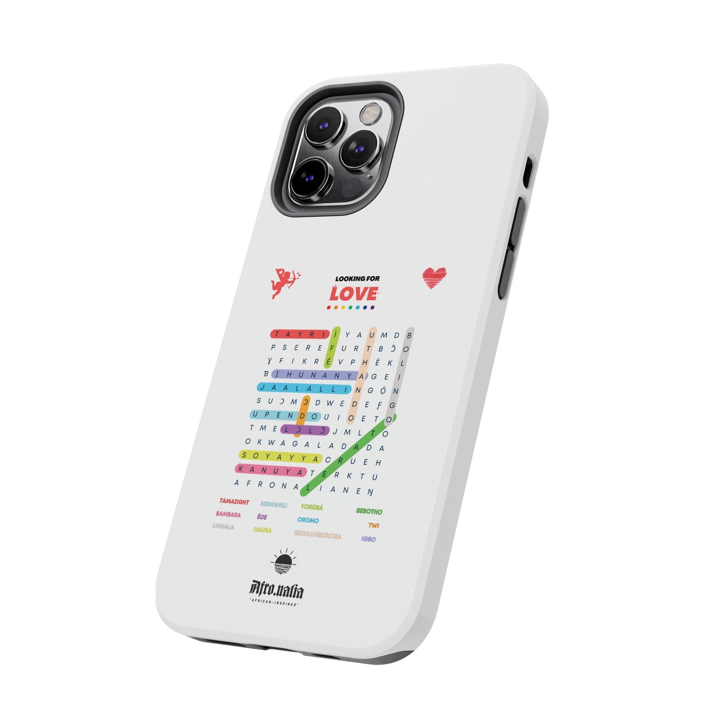 Looking for Love Phone Case - White