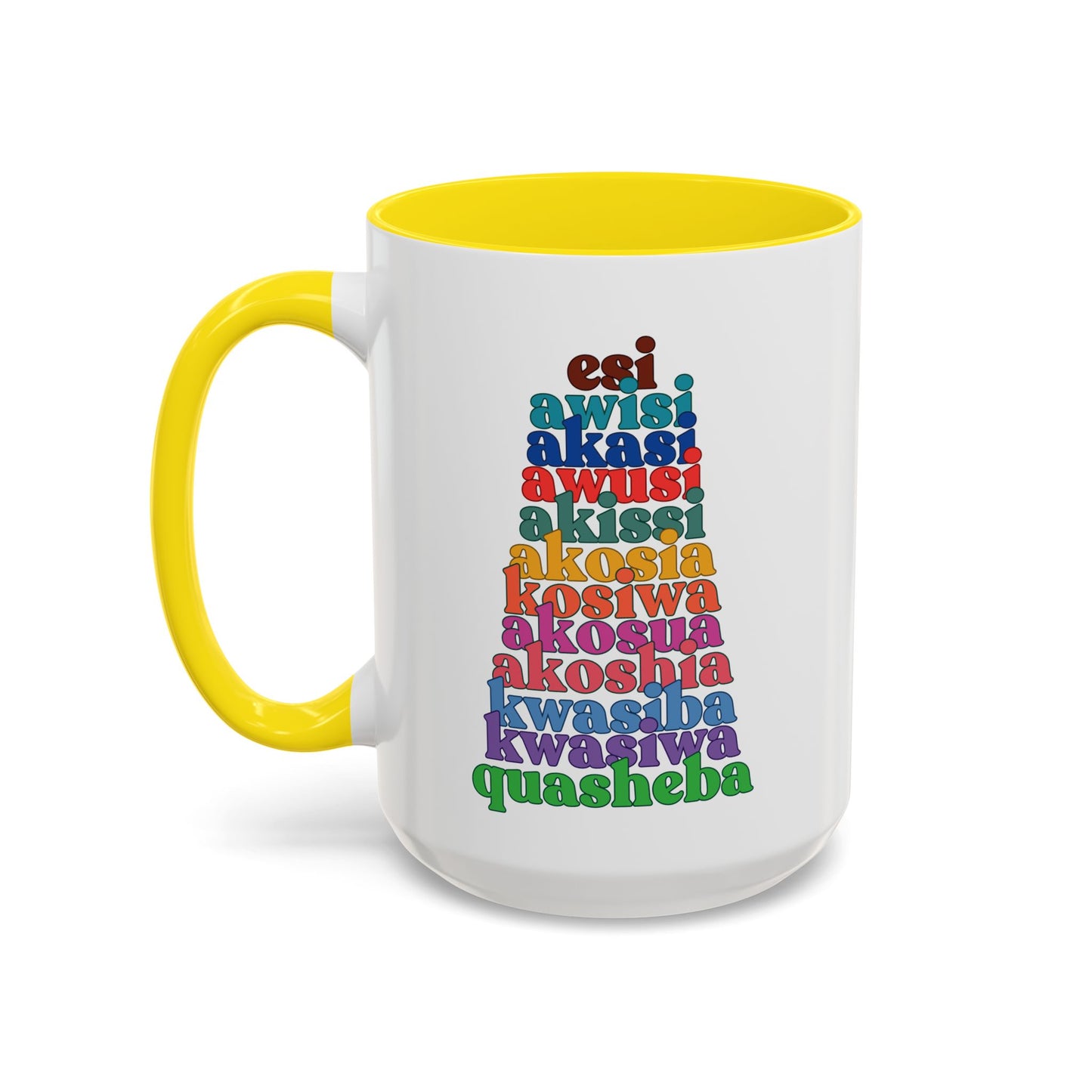 Different Shapes of Akosua Mug