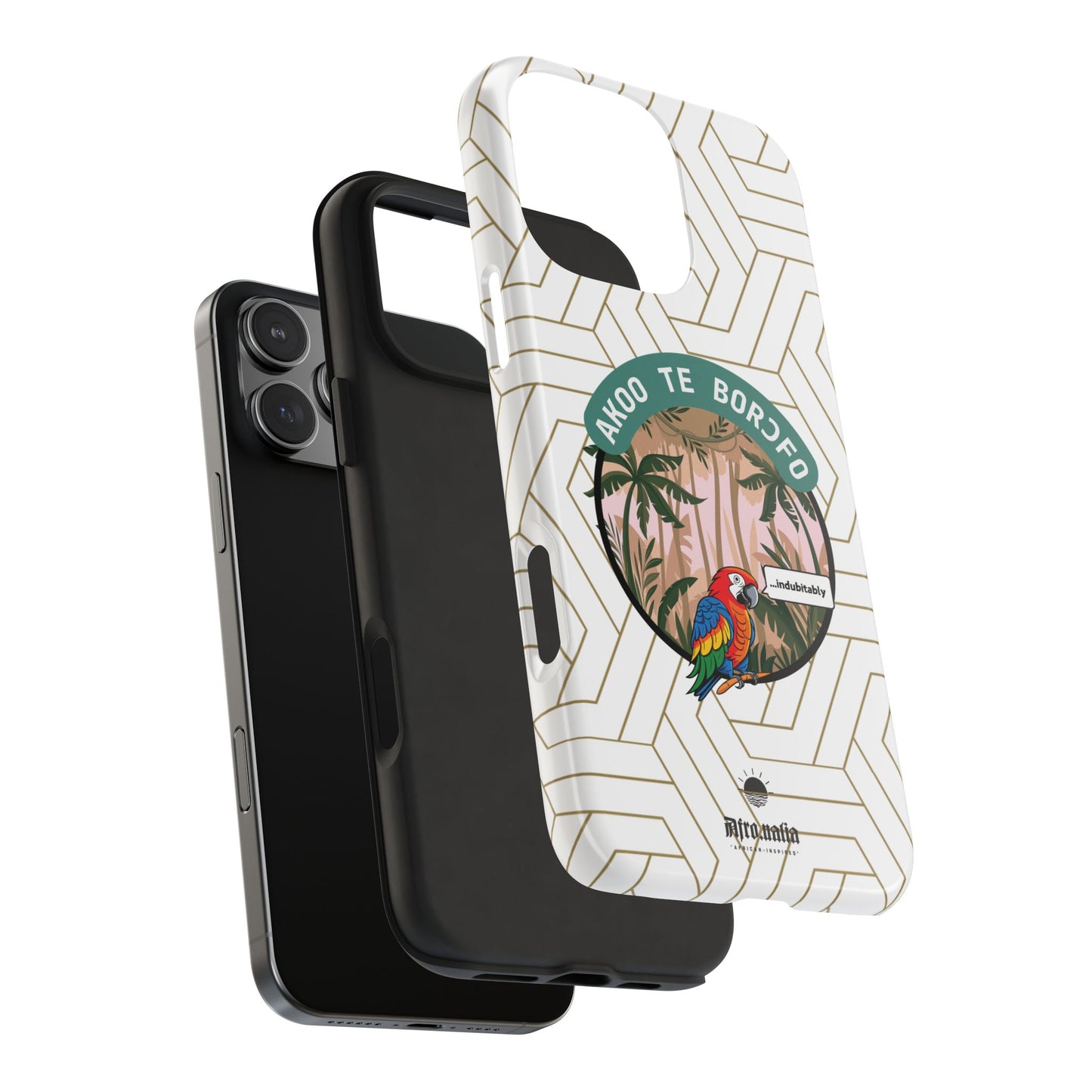 Akoo Te Borɔfo Tough Phone Cases