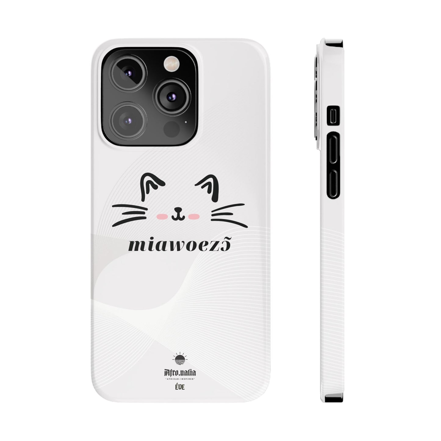 Miawoezo iPhone Slim Phone Cases