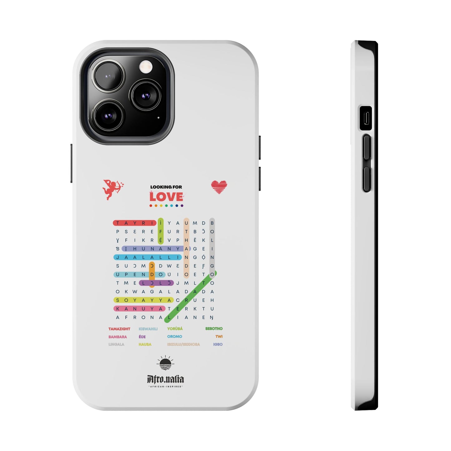Looking for Love Phone Case - White